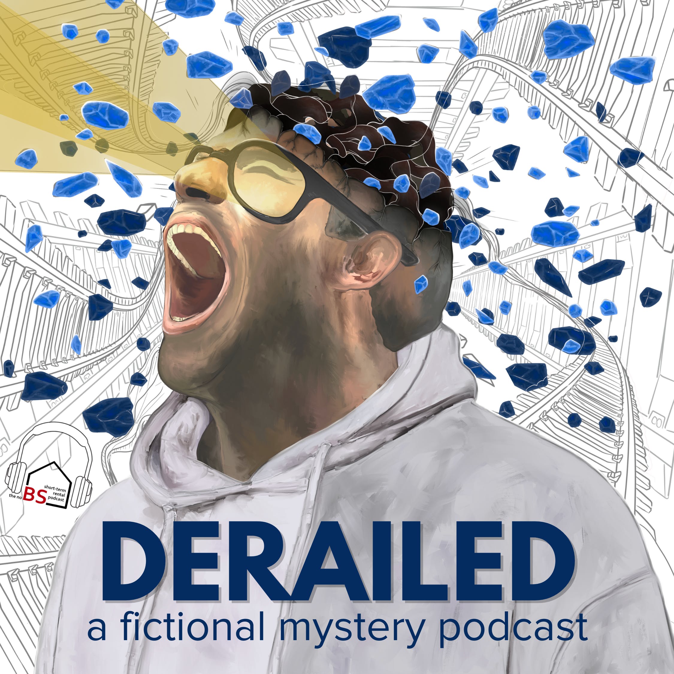 Artwork for DERAILED: a fictional mystery podcast