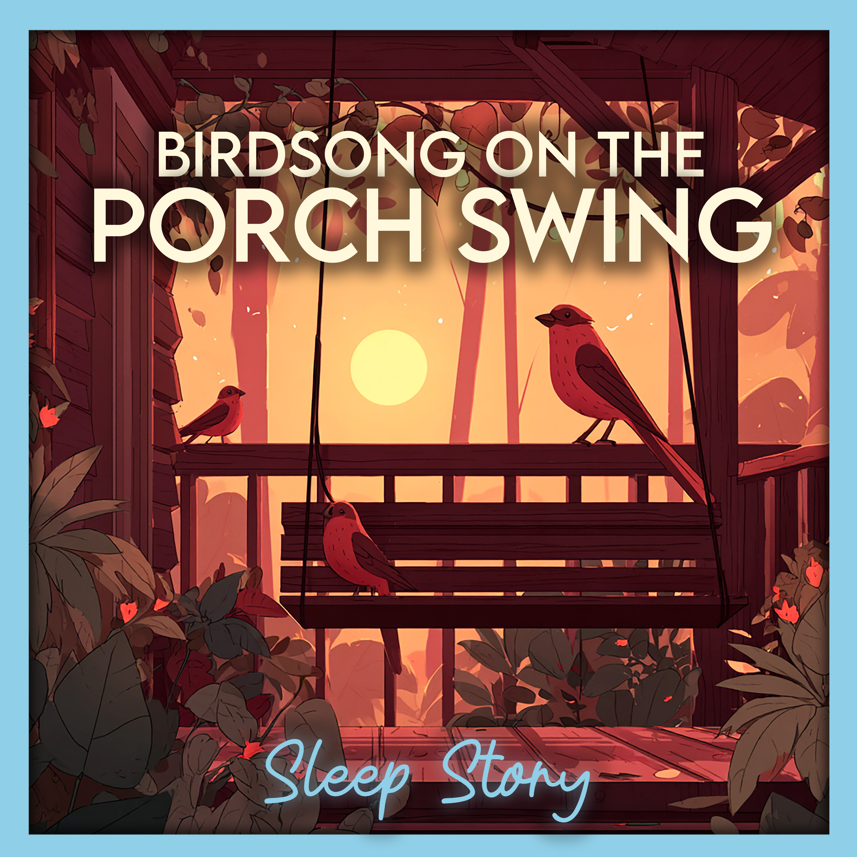 Sleep Story for Adults with Nature Sounds | Birdsong Porch Swing for Calm & Deep Sleep