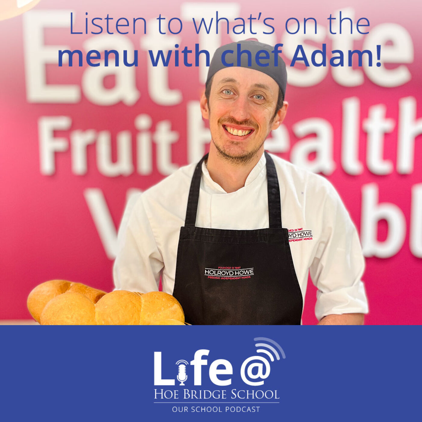 What's on the menu? Catering Manager Adam Mansfield