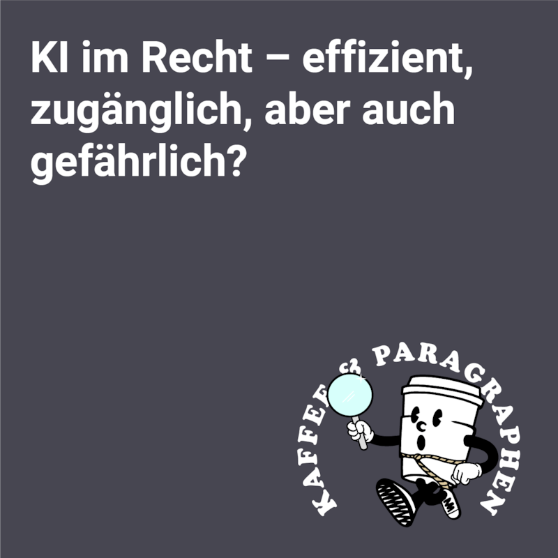 Artwork for podcast Kaffee & Paragraphen