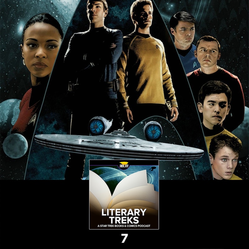 Artwork for podcast Literary Treks: A Star Trek Books and Comics Podcast