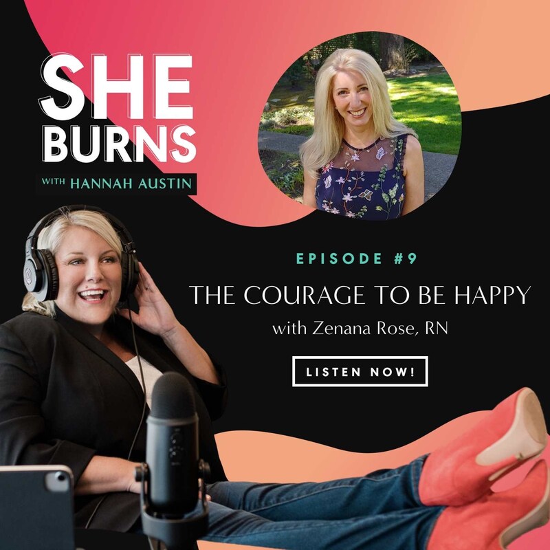 Artwork for podcast Burn Brightly with Hannah Austin