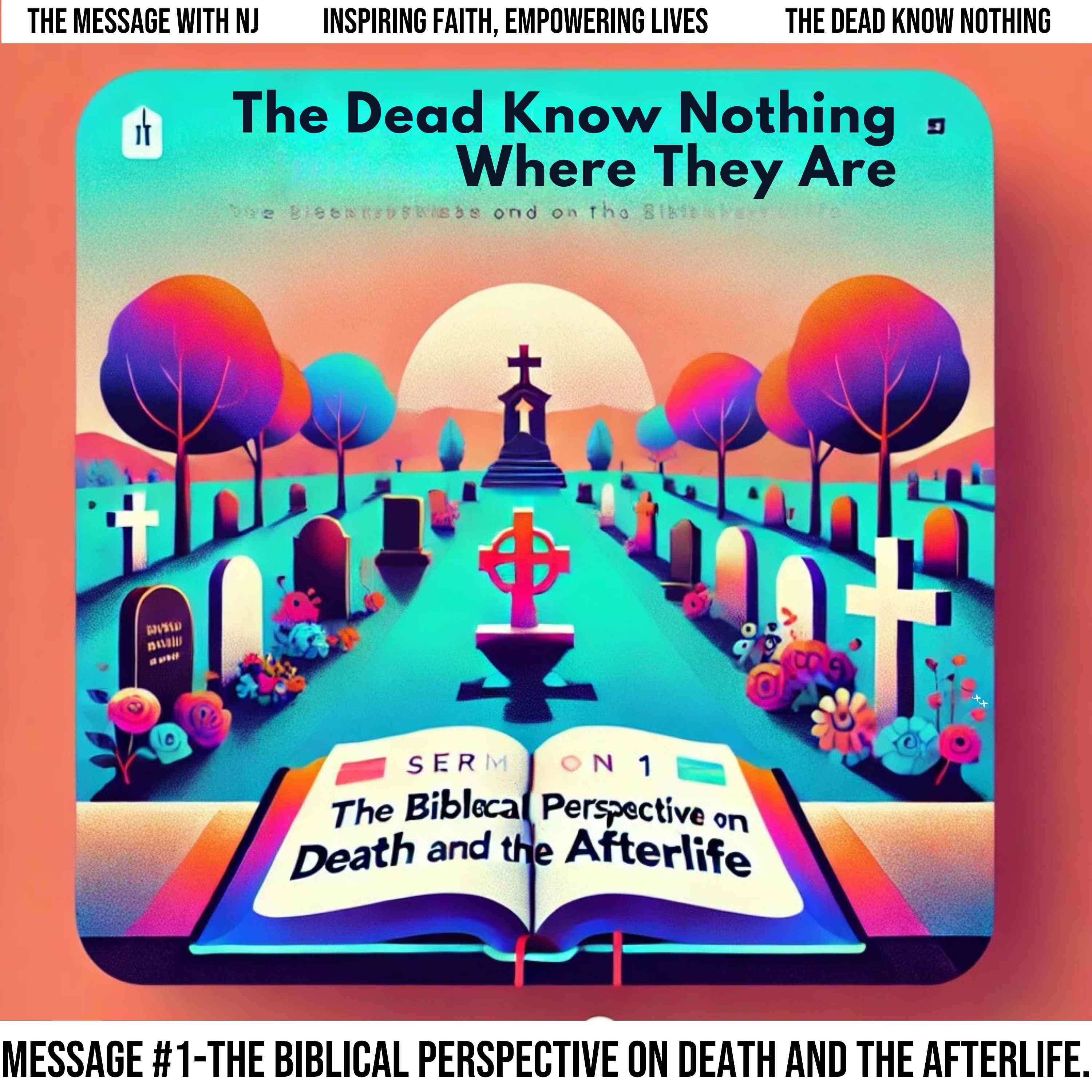 The Dead Know Nothing Where They Are #1 - The Biblical Perspective on Death and the Afterlife (Introduction) episode artwork