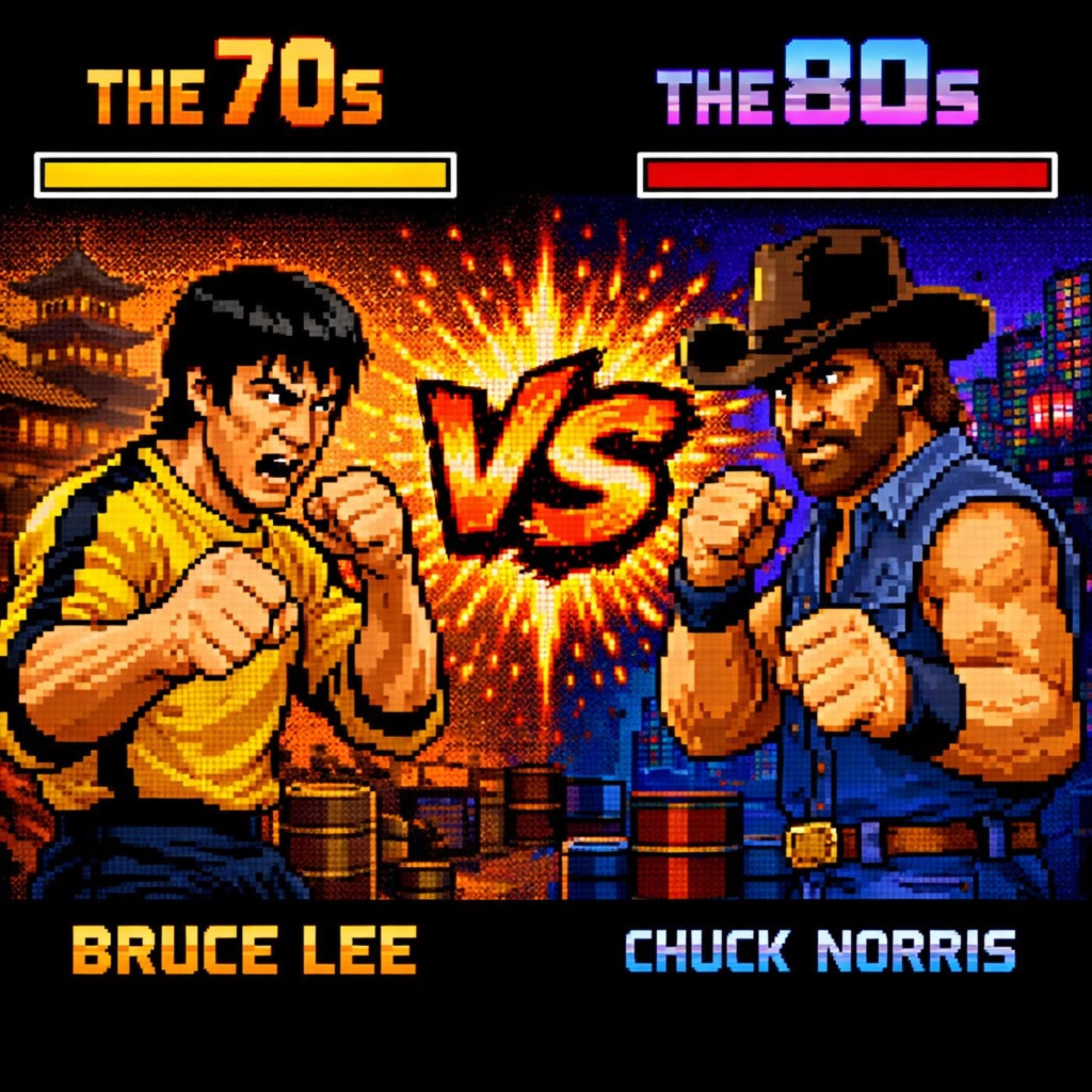 Bruce Lee Vs Chuck Norris -- RIP Van Der Beek & Boo Radley