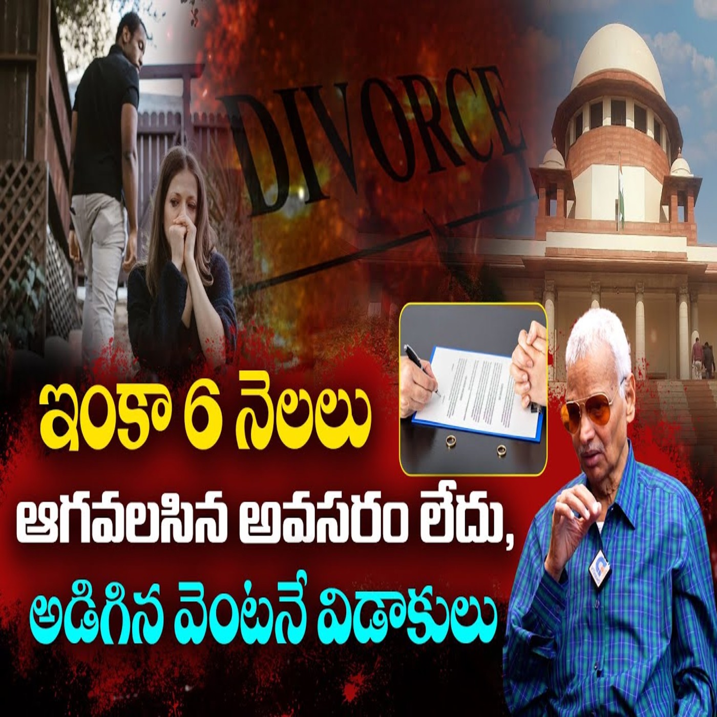 నచ్చక పోతే వెంటనే విడాకులు ? | Divorce | Kalanidhi Gopala Krishna | Advocate Kalanidhi | Telugu Law Talks episode artwork