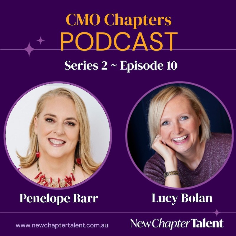 Artwork for podcast CMO Chapters Podcast with Lucy Bolan