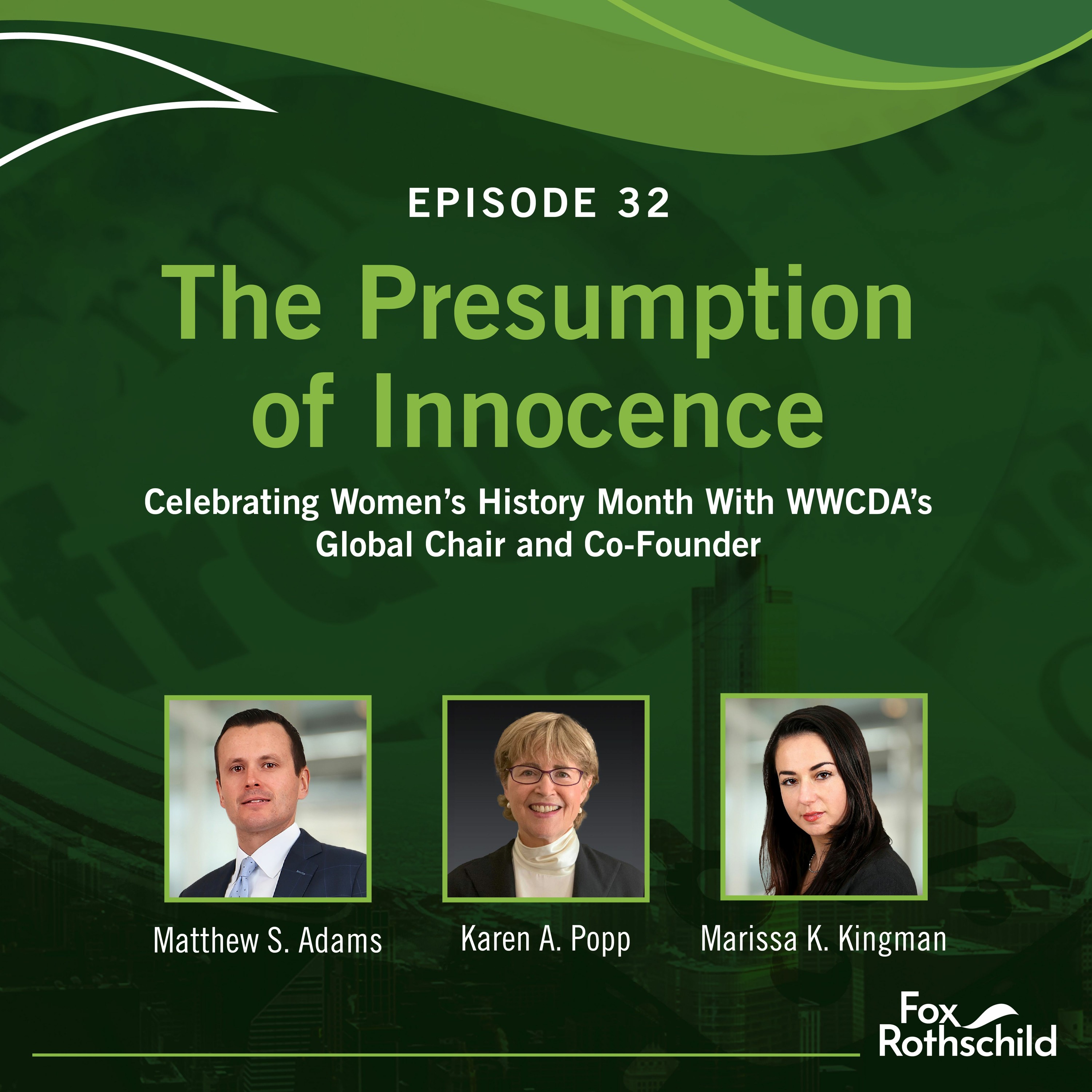 Fox Rothschild: The Presumption of Innocence