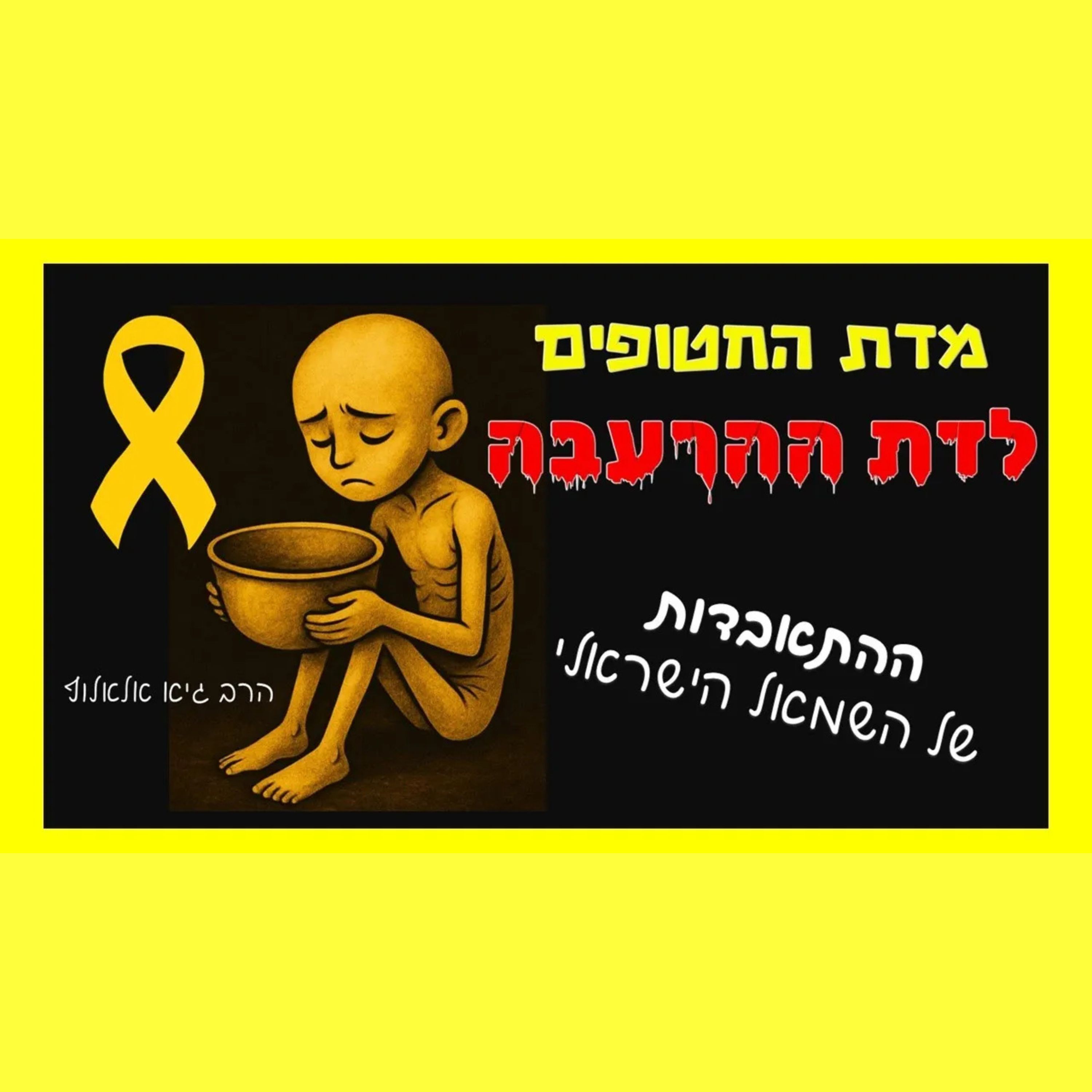 מדת החטופים לדת ההרעבה - ההתפתחות העצובה והצפויה של השמאל הקיצוני בישראל