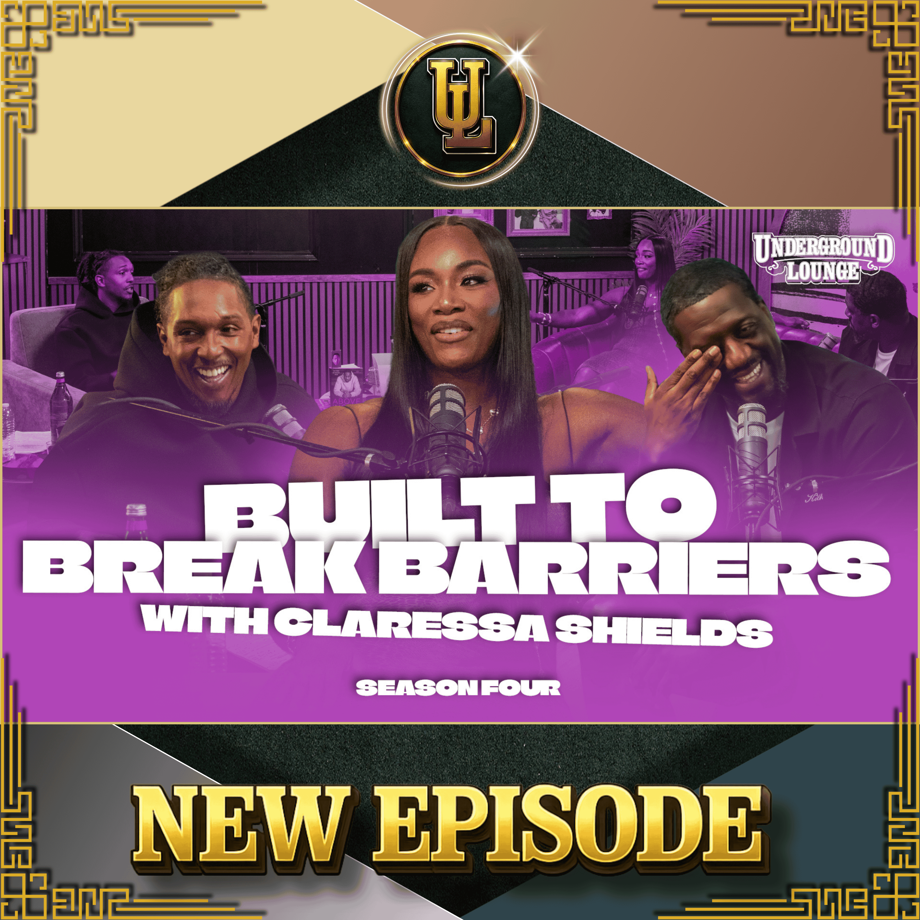 Built To Break Barriers W/ Claressa Shields | The Underground Lounge S4 E.13 episode artwork