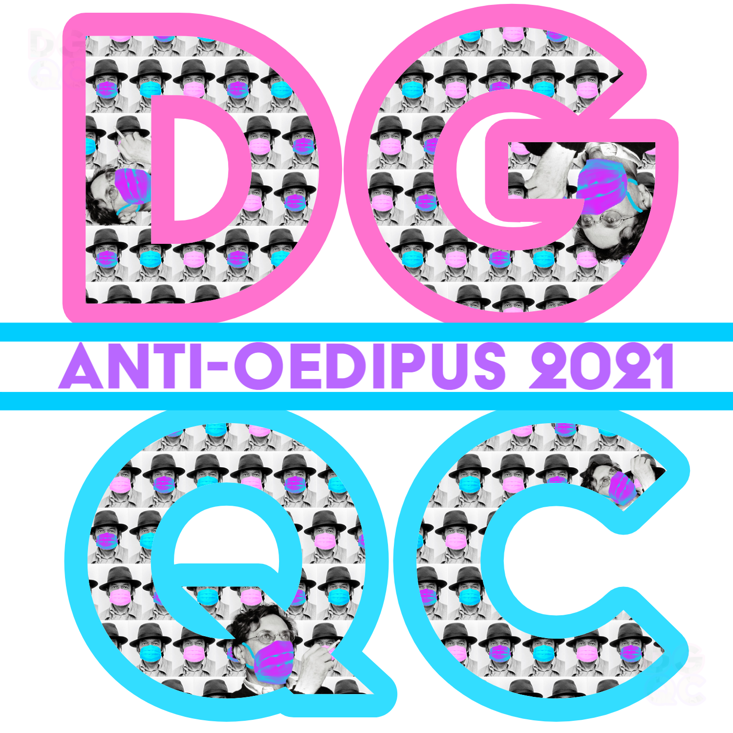 Artwork for podcast Deleuze and Guattari Quarantine Collective