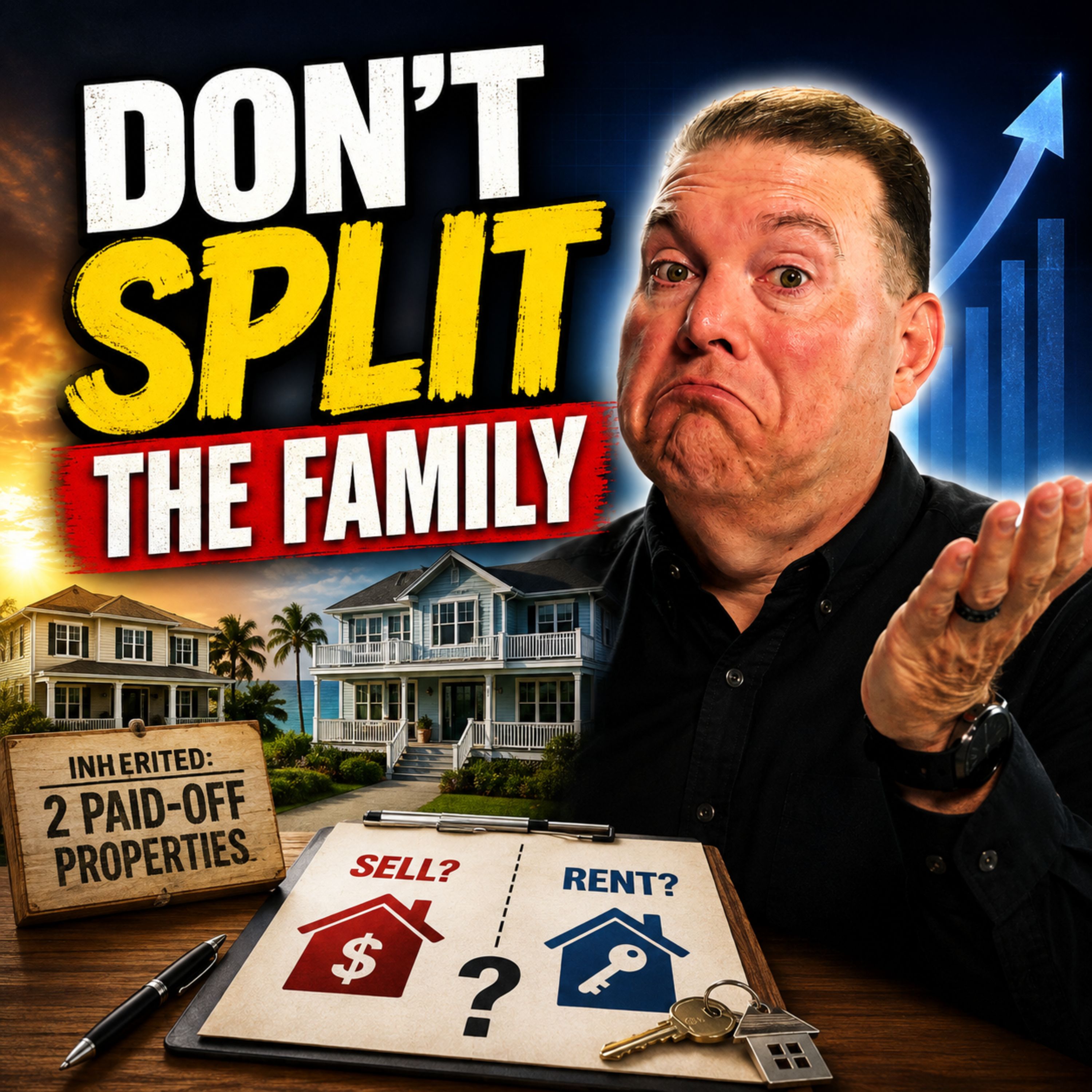 My Siblings and I Inherited Two Paid-Off Rental Properties. Keep Them, Buy Each Other Out, or Sell?