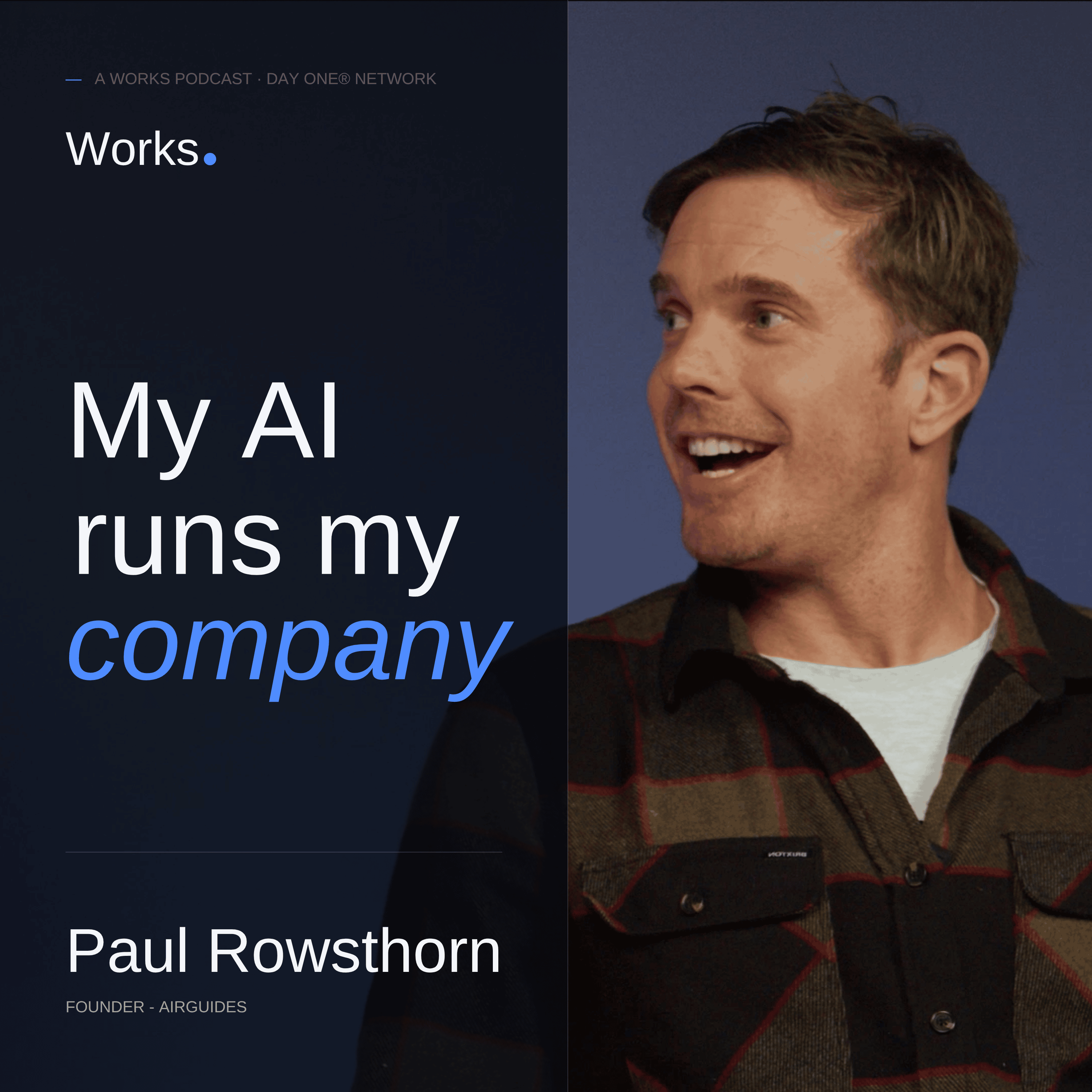 How Paul Rowsthorn Runs Airguides With an AI Co-Founder Named Amelia episode artwork