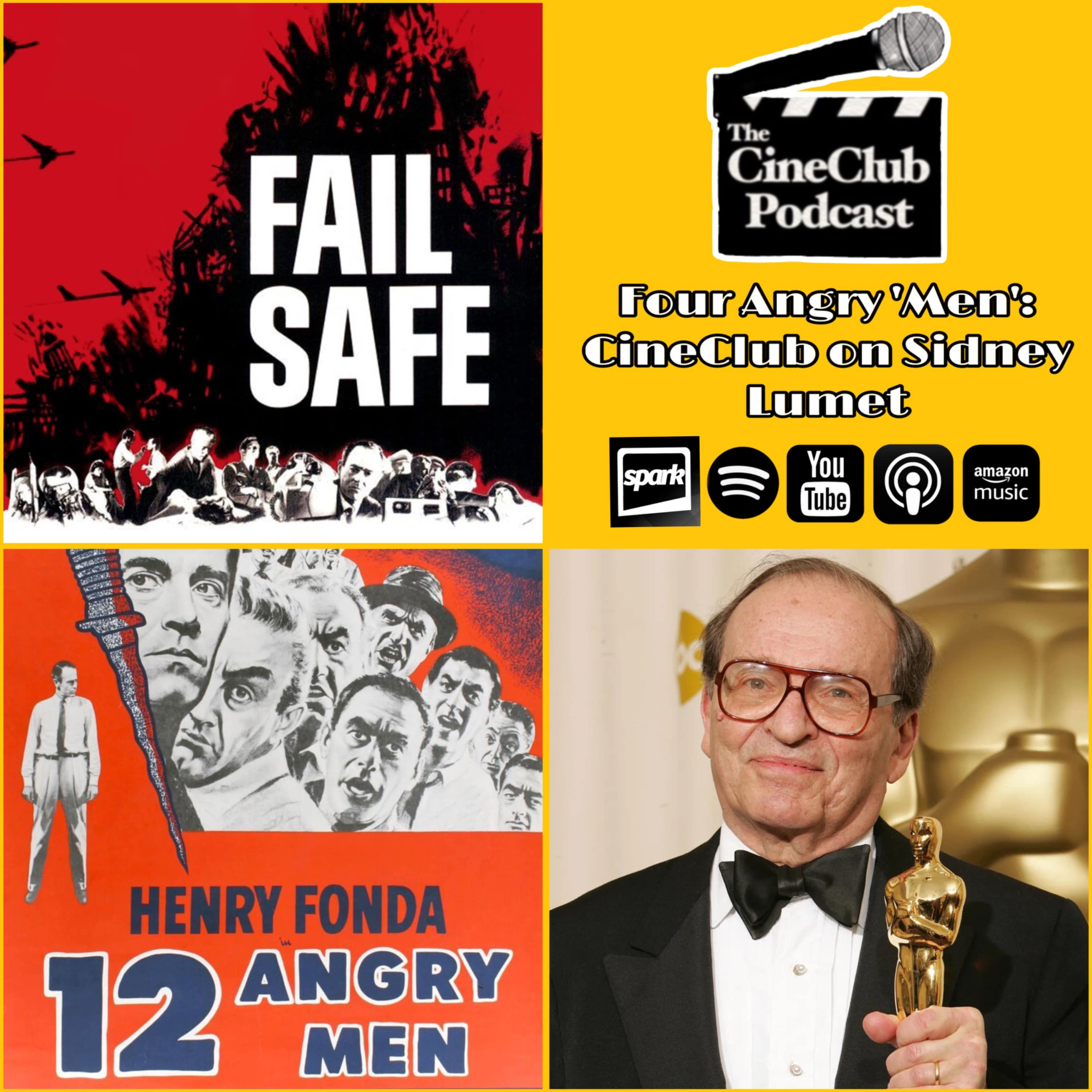 Four Angry 'men': CineClub on Sidney Lumet episode artwork