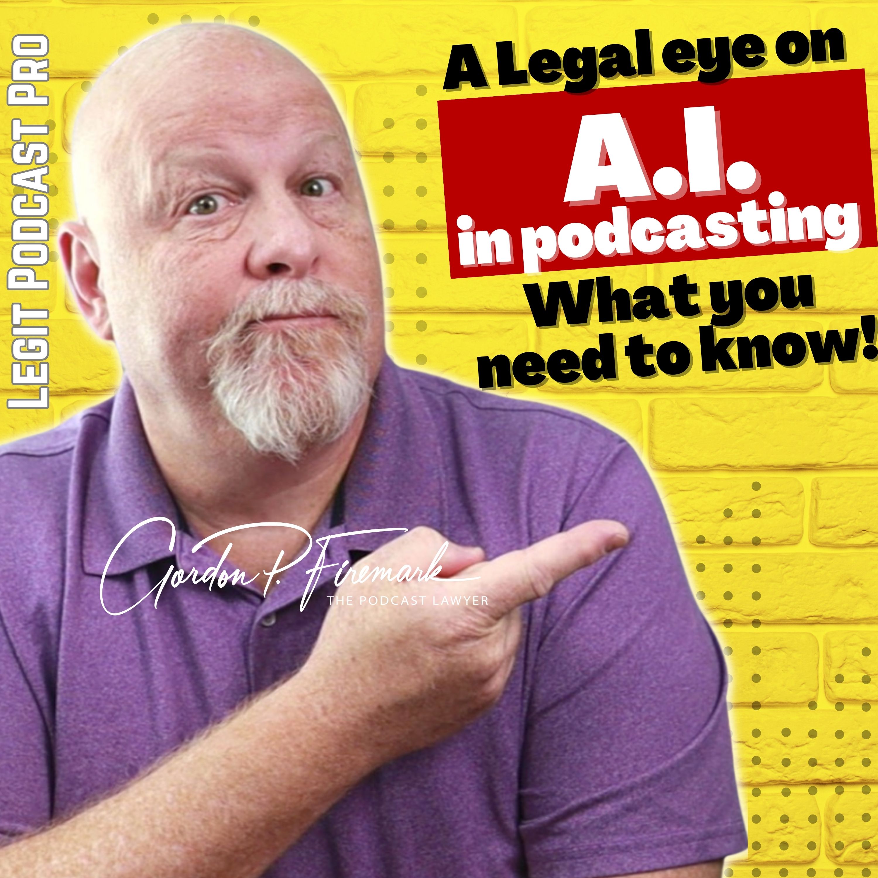 Legal eye on AI in Podcasting   what creators must know!
