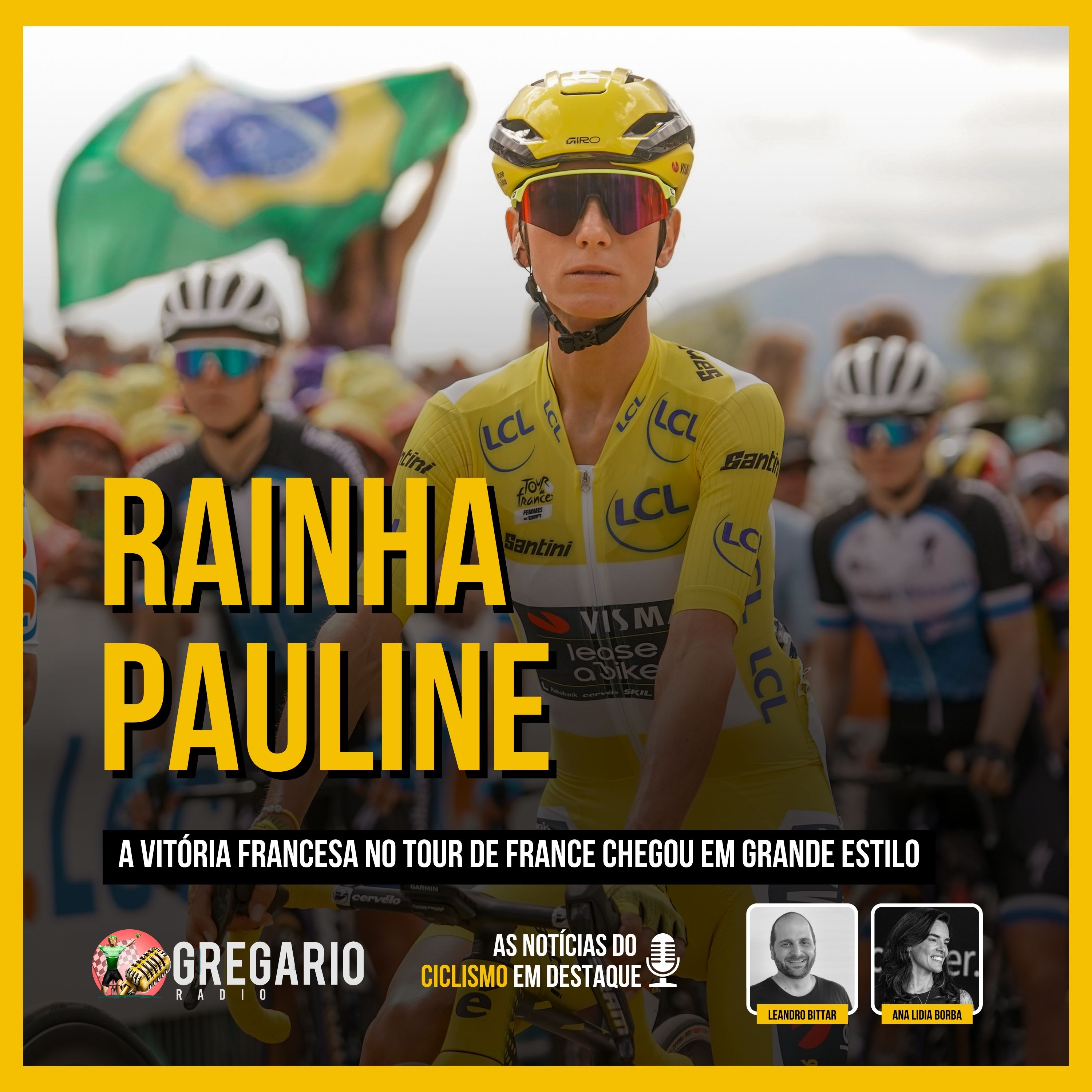 RADIO - RAINHA PAULINE! Francesa é a campeã do Tour de France Femmes