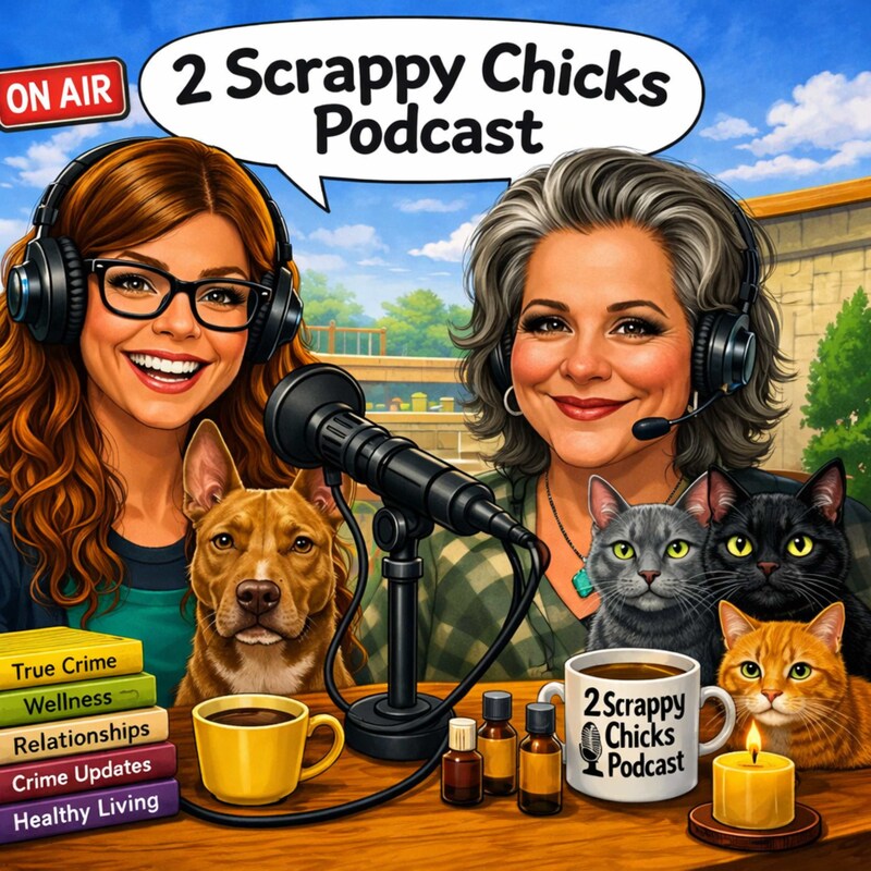 Artwork for podcast 2 Scrappy Chicks Podcast