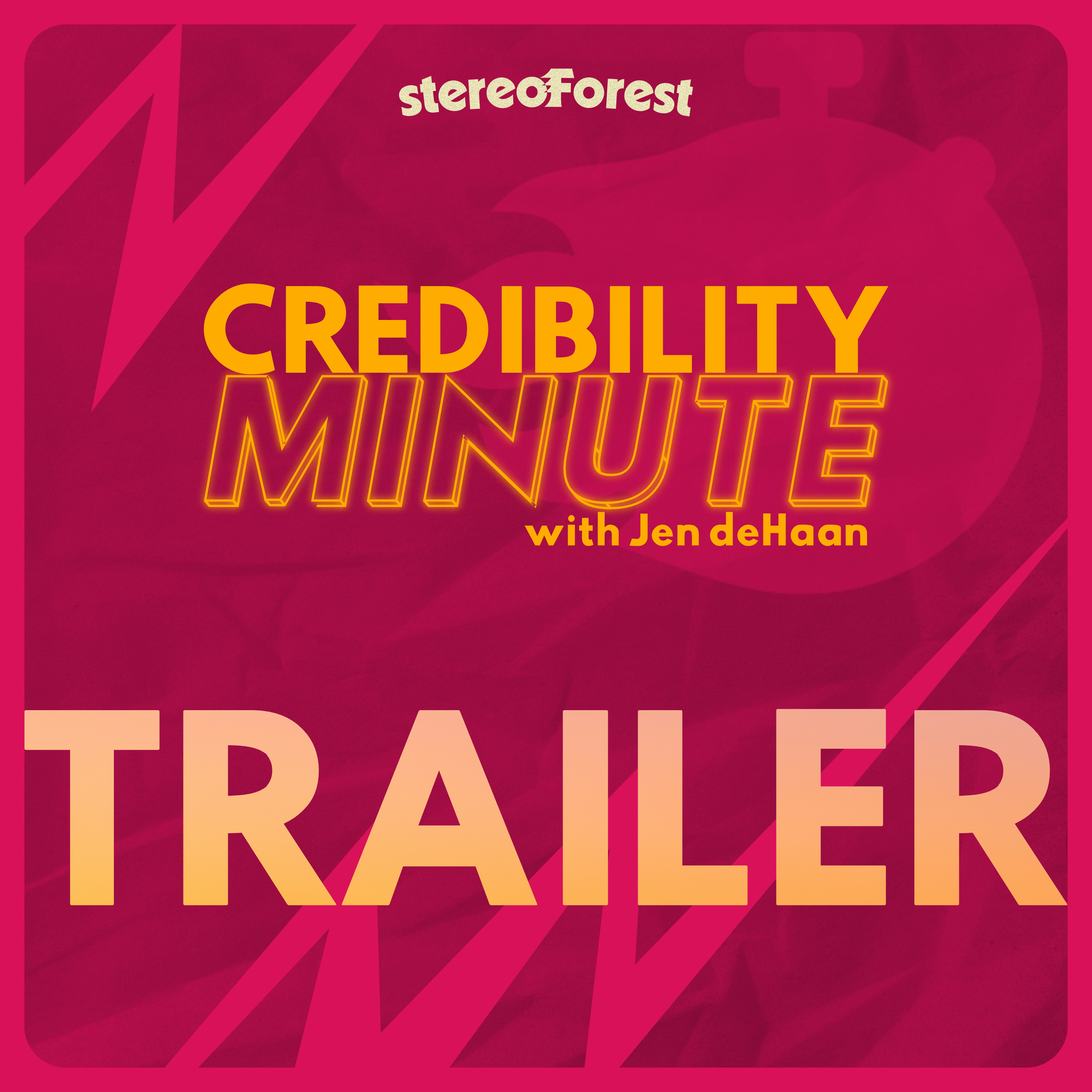 Trailer: The Credibility Minute, a new micro-podcast