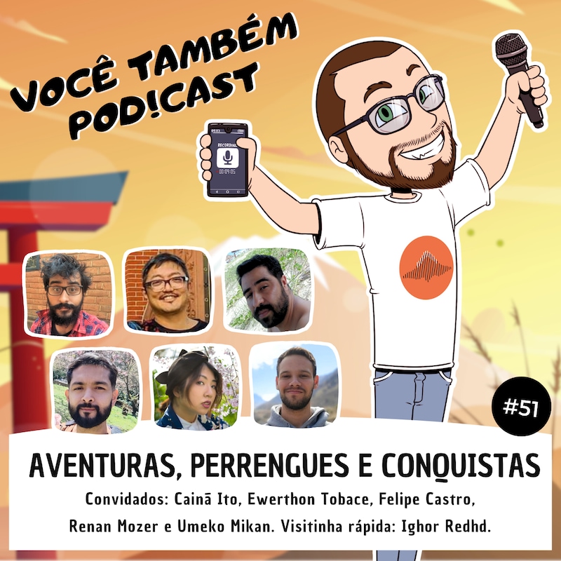 Artwork for podcast Você também Pod!