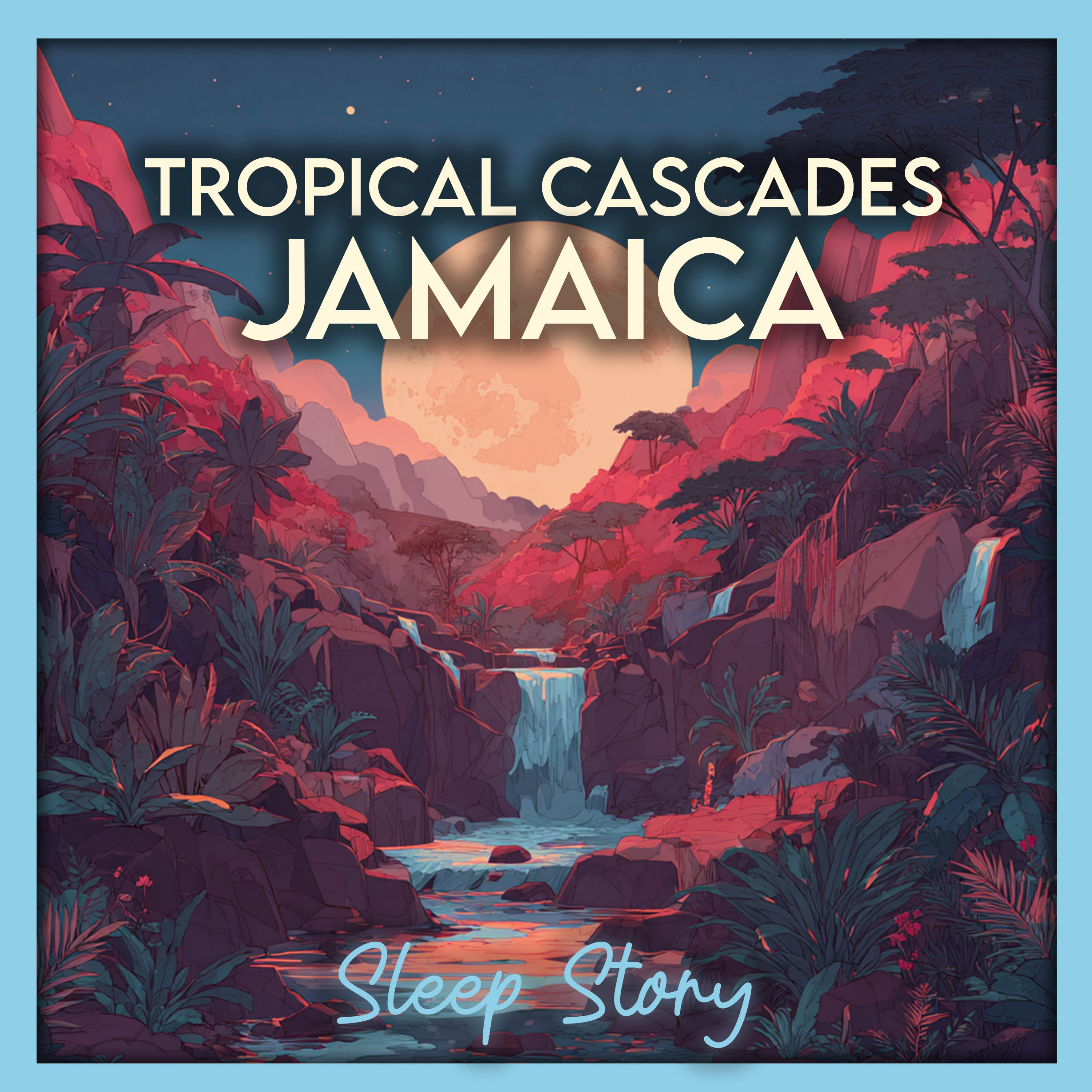 Jamaica’s Moonlit Waterfalls — A Guided Sleep Story for Adults