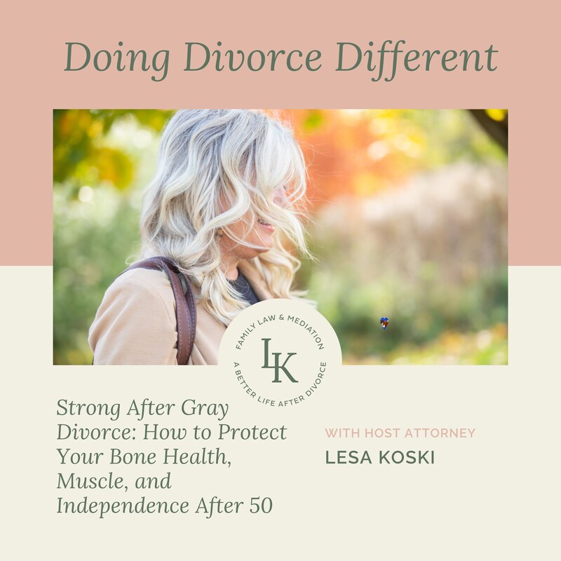 Artwork for podcast Doing Divorce Different with Lesa Koski