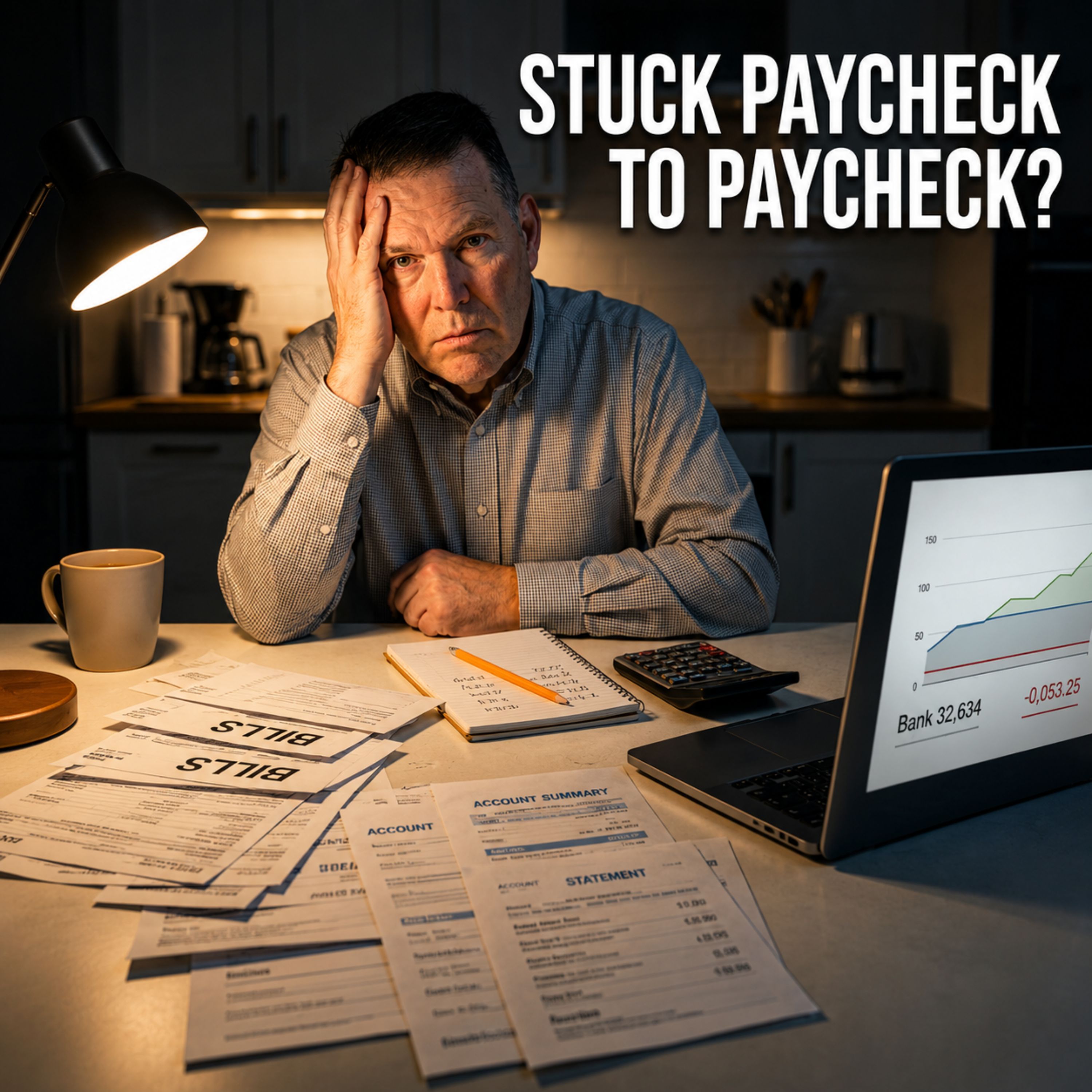 How Do I Keep Going When Paycheck to Paycheck Life Is Draining Me?