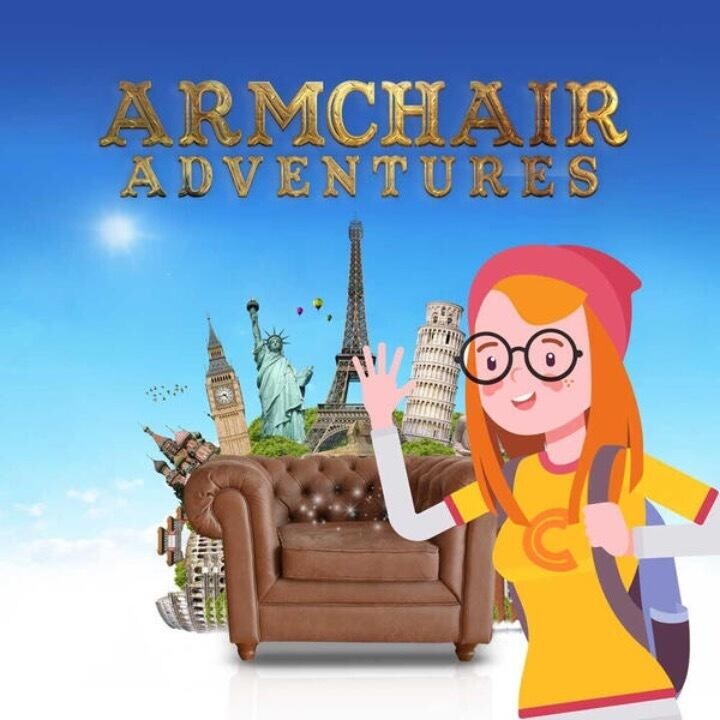 Artwork for podcast Armchair Adventures:  A Join-In Story Podcast for Kids