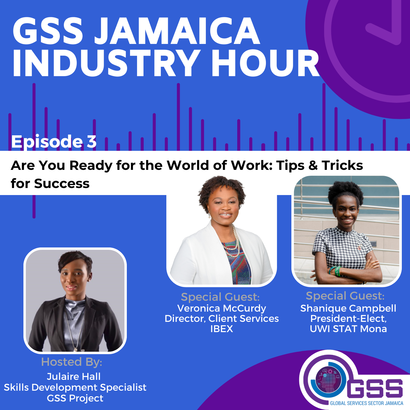 Artwork for podcast GSS Jamaica Industry Hour