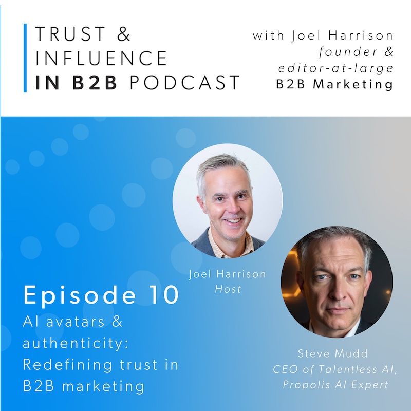 Artwork for podcast Trust & Influence in B2B