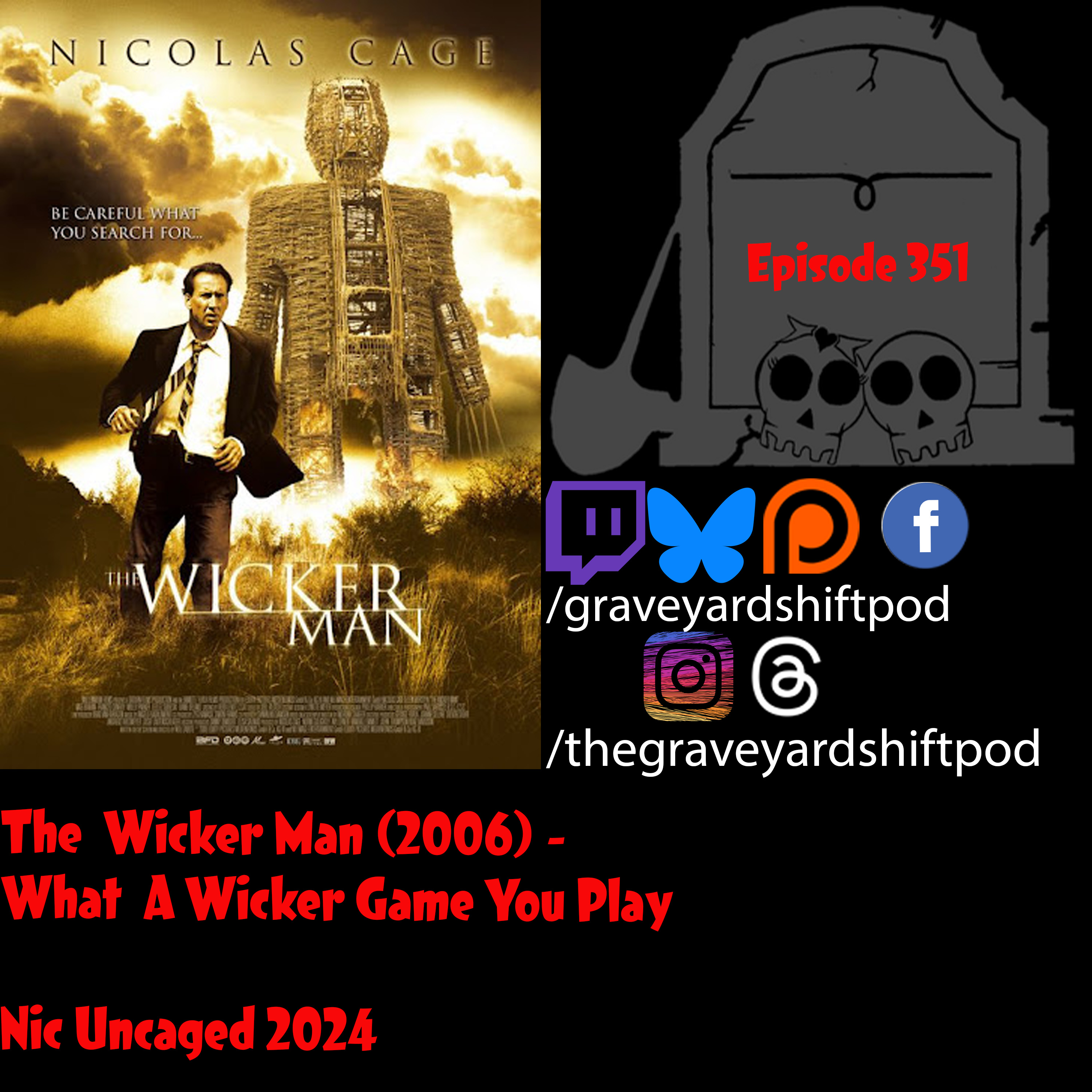 The Wicker Man (2006) - What a Wicker Game You Play - Nic Uncaged 2024
