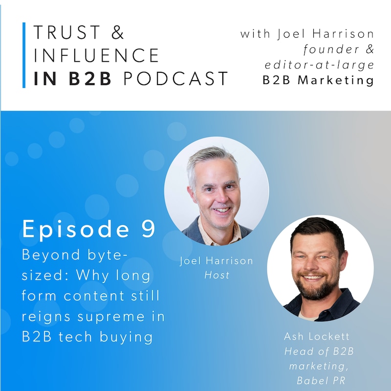 Artwork for podcast Trust & Influence in B2B