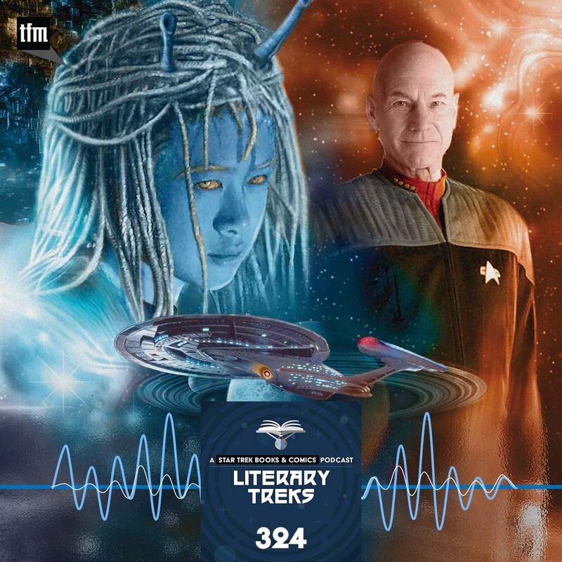 Artwork for podcast Literary Treks: A Star Trek Books and Comics Podcast