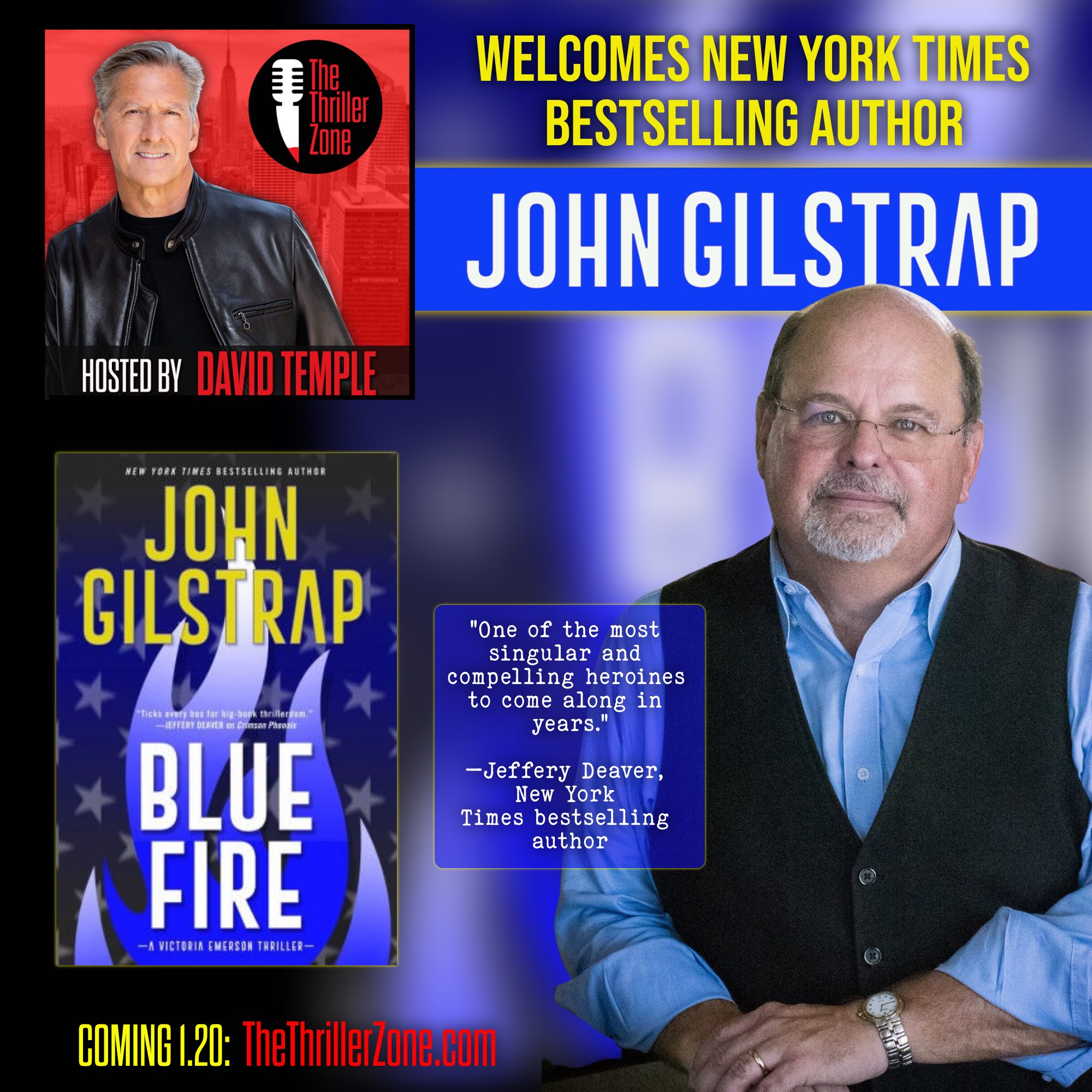 John Gilstrap, New York Times Bestselling Author Image