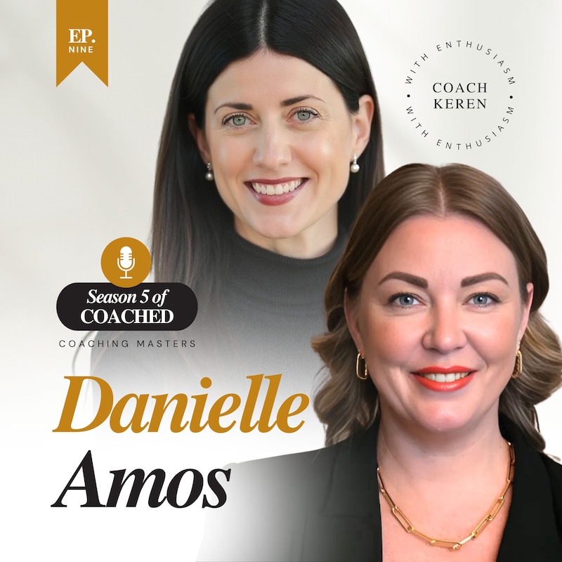 Artwork for podcast COACHED with Coach Keren