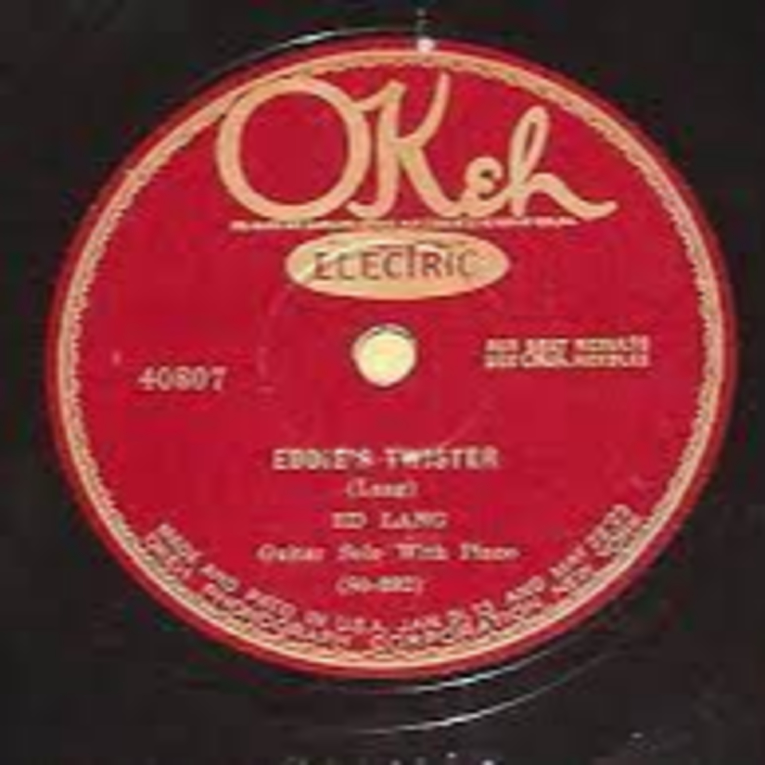 EDDIE LANG: FATHER OF JAZZ GUITAR