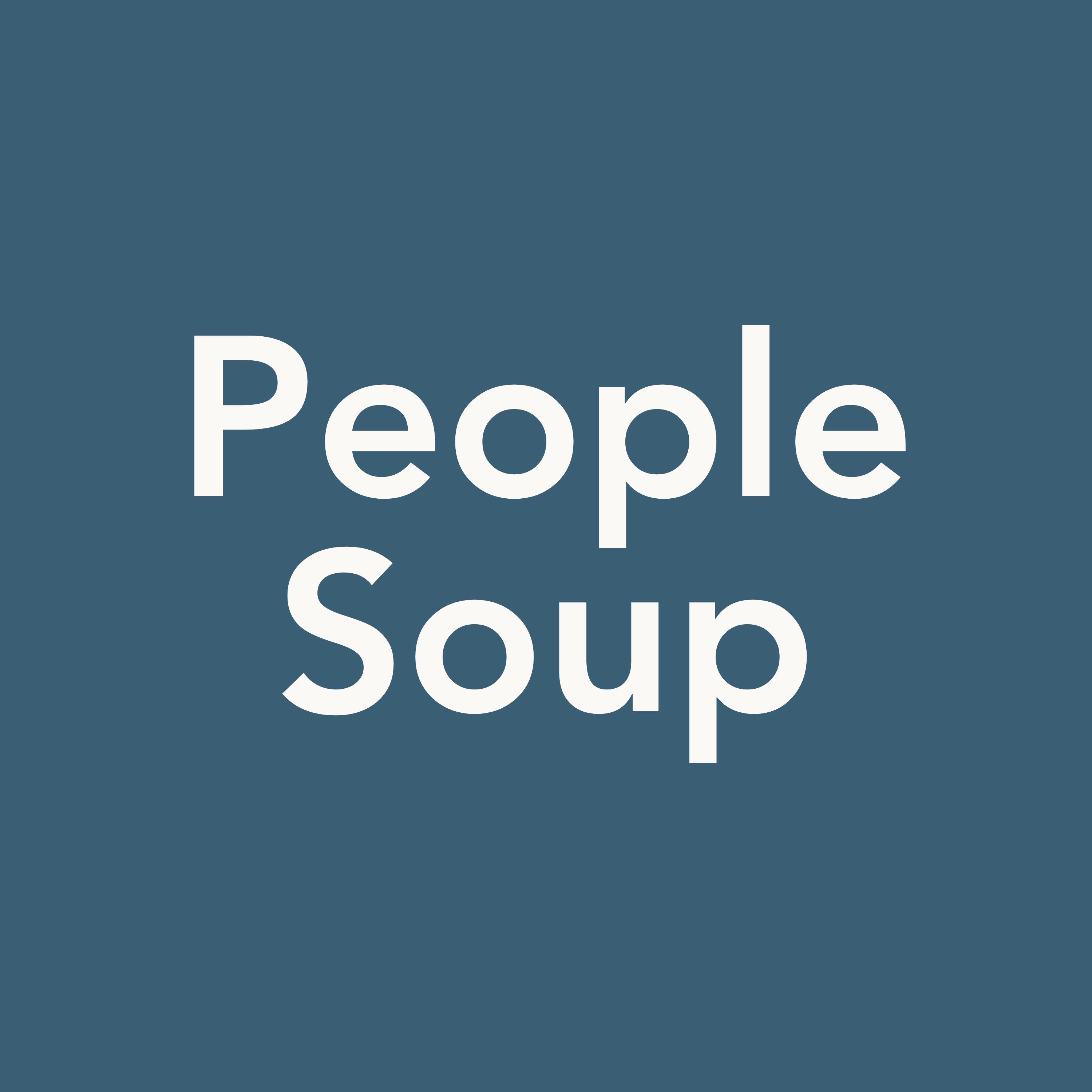 A Fresh Ladle of People Soup