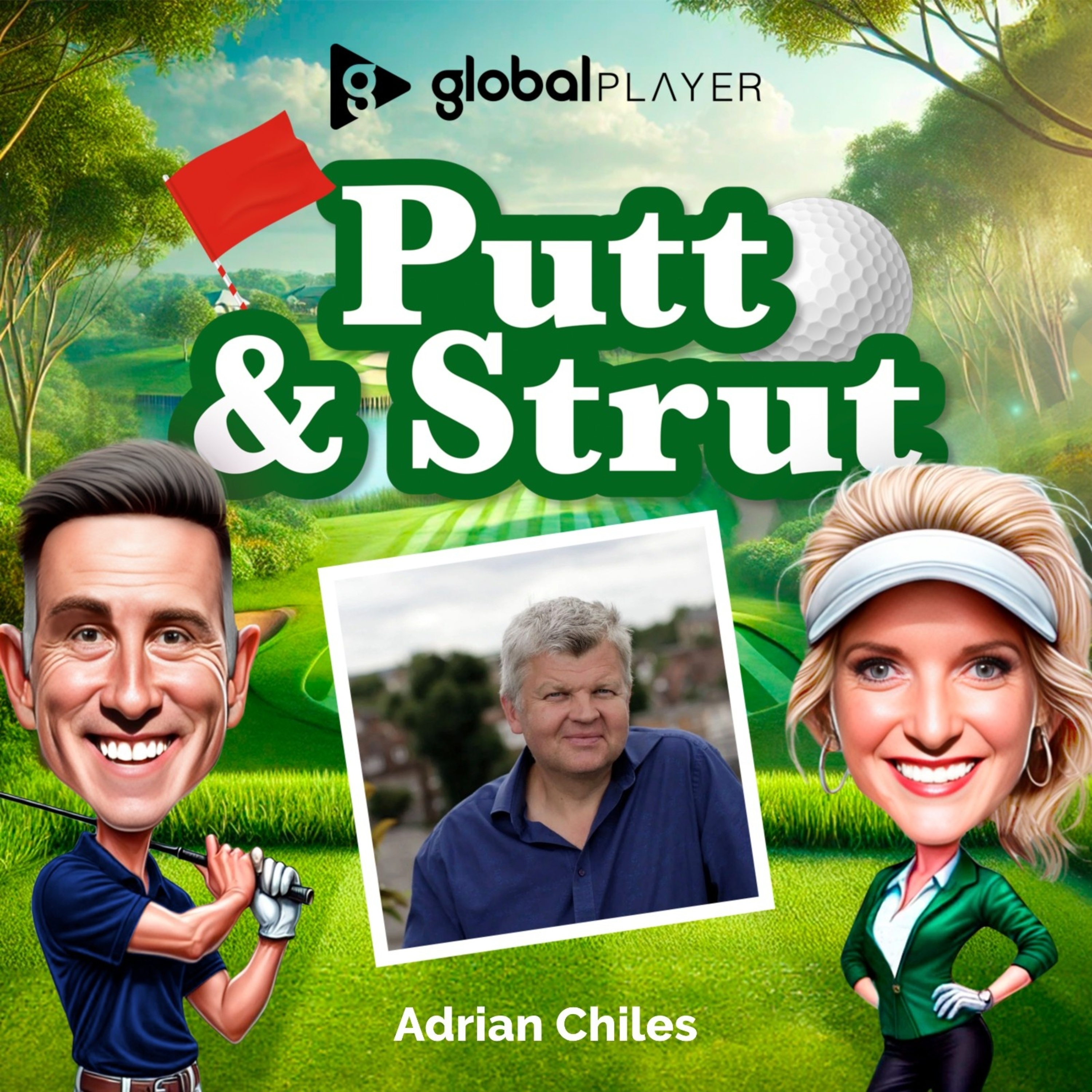 Guest Adrian Chiles & Scottie Scheffler wins! episode artwork