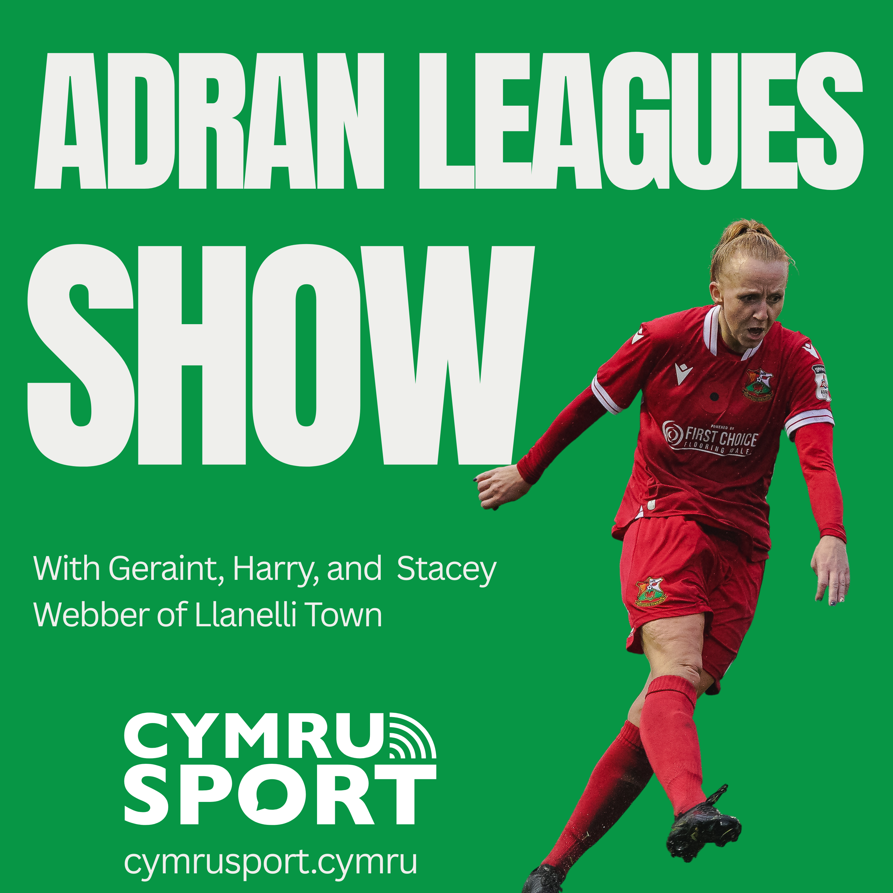 Adran leagues show : episode 23, 10-02-26 (with Stacey Webber from Llanelli |Town) episode artwork