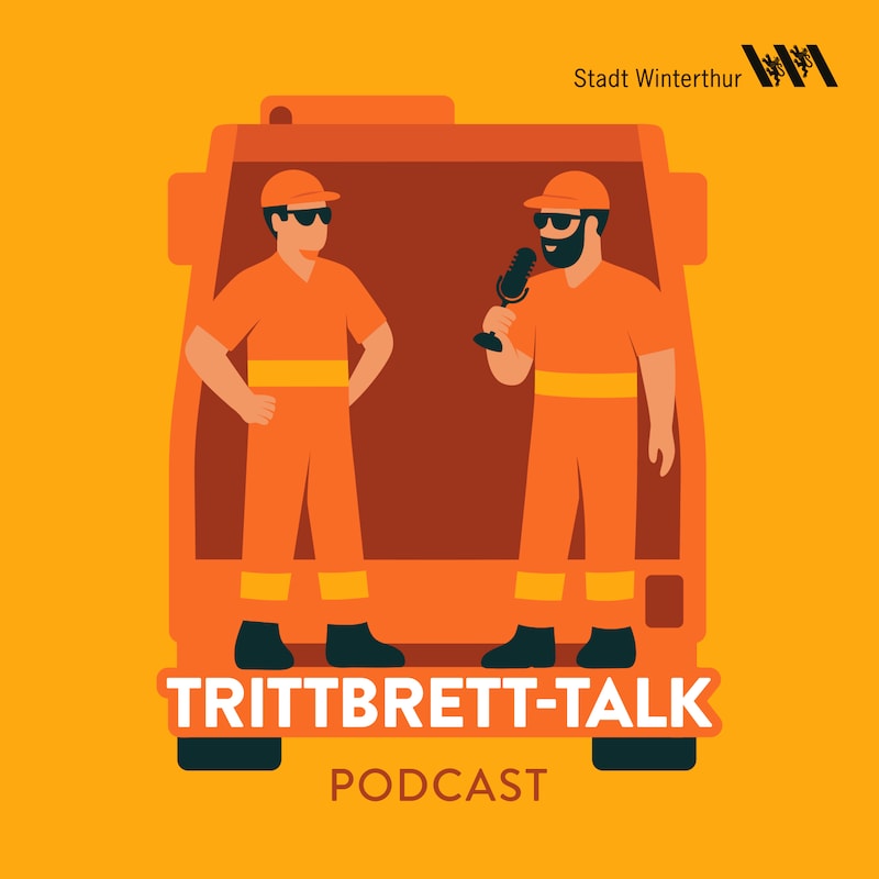 Artwork for podcast Trittbrett-Talk - Abfall-Geschichten aus Winterthur