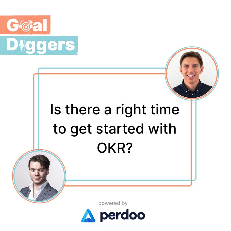 Artwork for podcast Goal Diggers: OKR, KPIs, strategy, and people management.