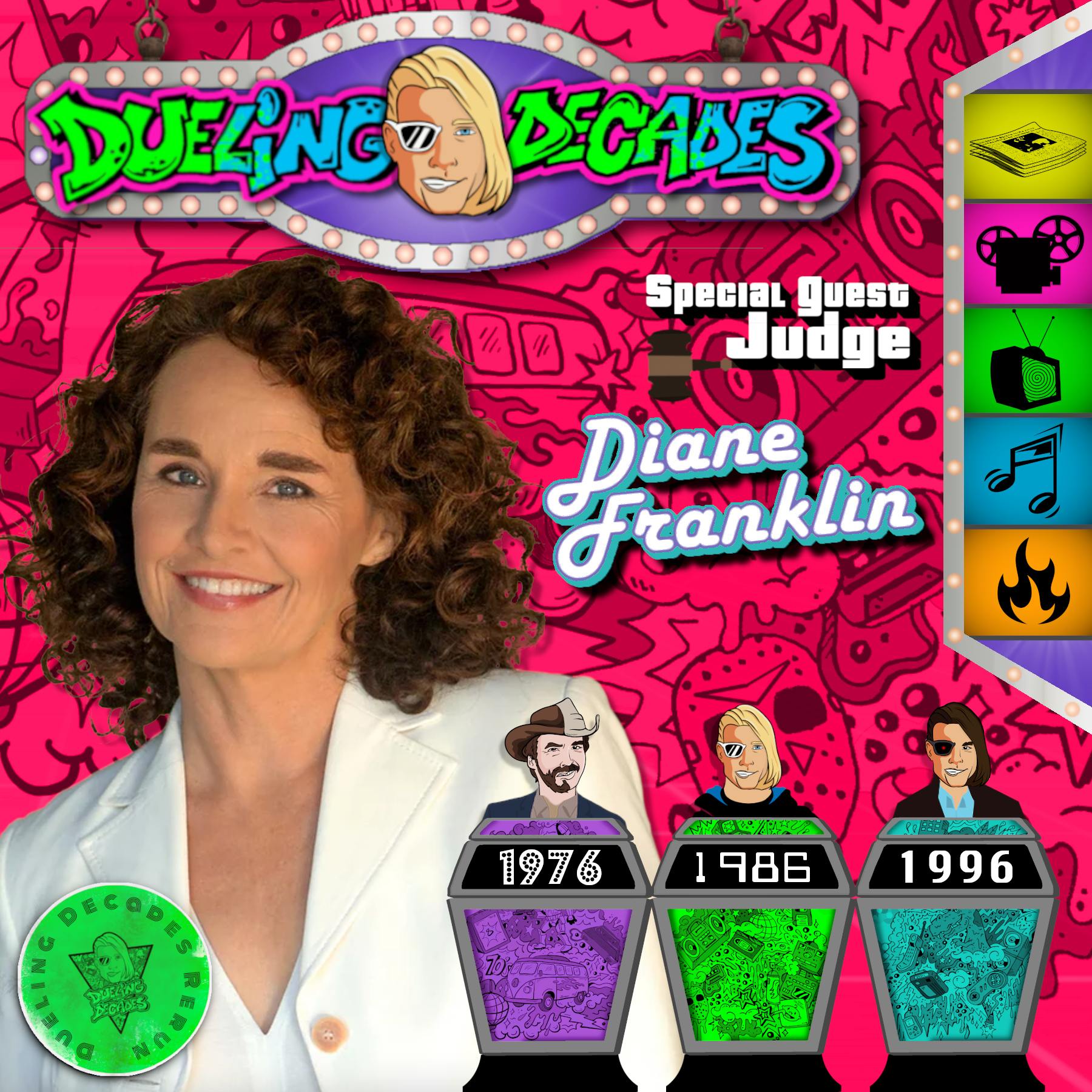 Diane Franklin determines who had a "not so excellent" decade in this worst of duel between 1976, 1986 & 1996!