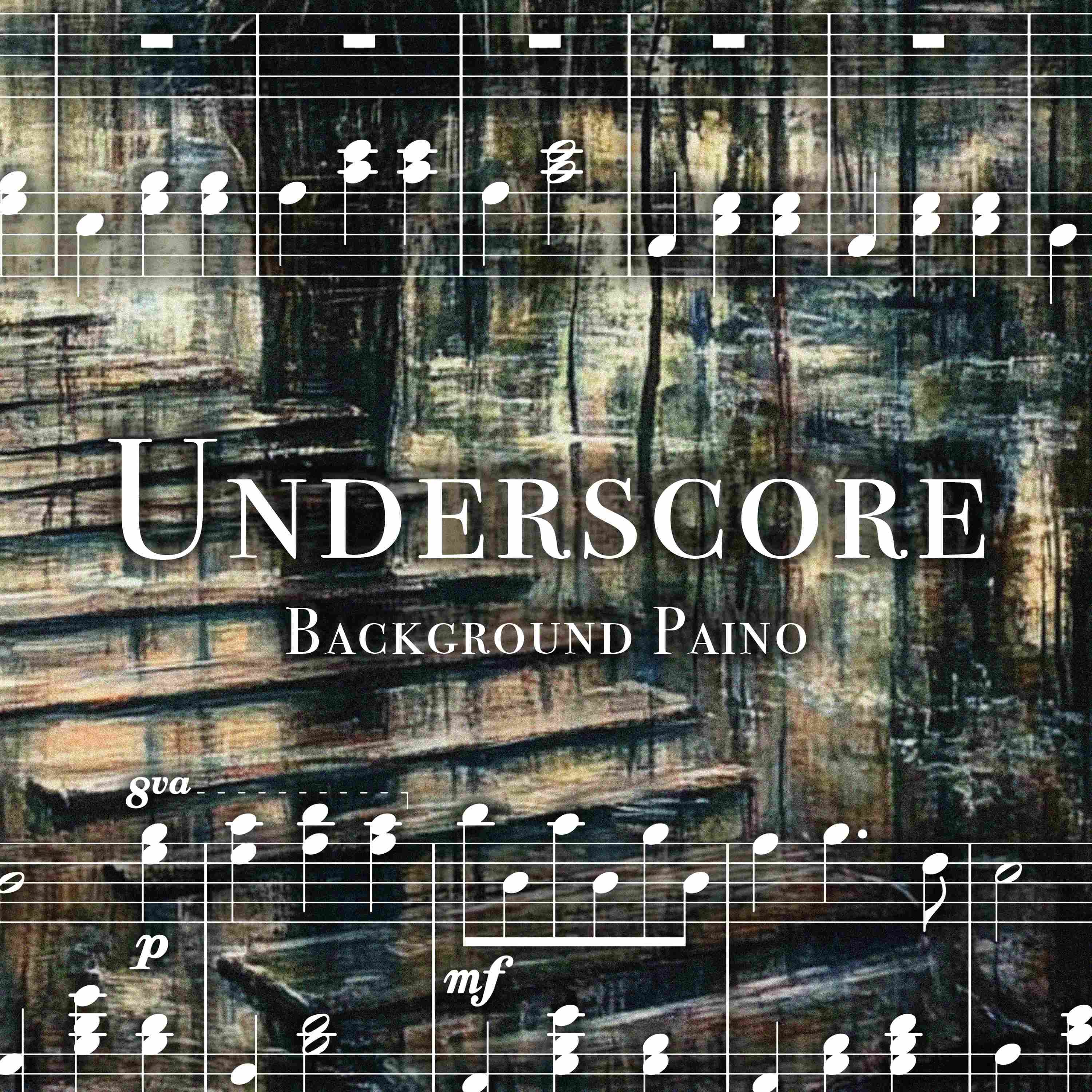 Soft Piano for the Background with Distant Rain - 4 Hours - "Under the Covers" episode artwork