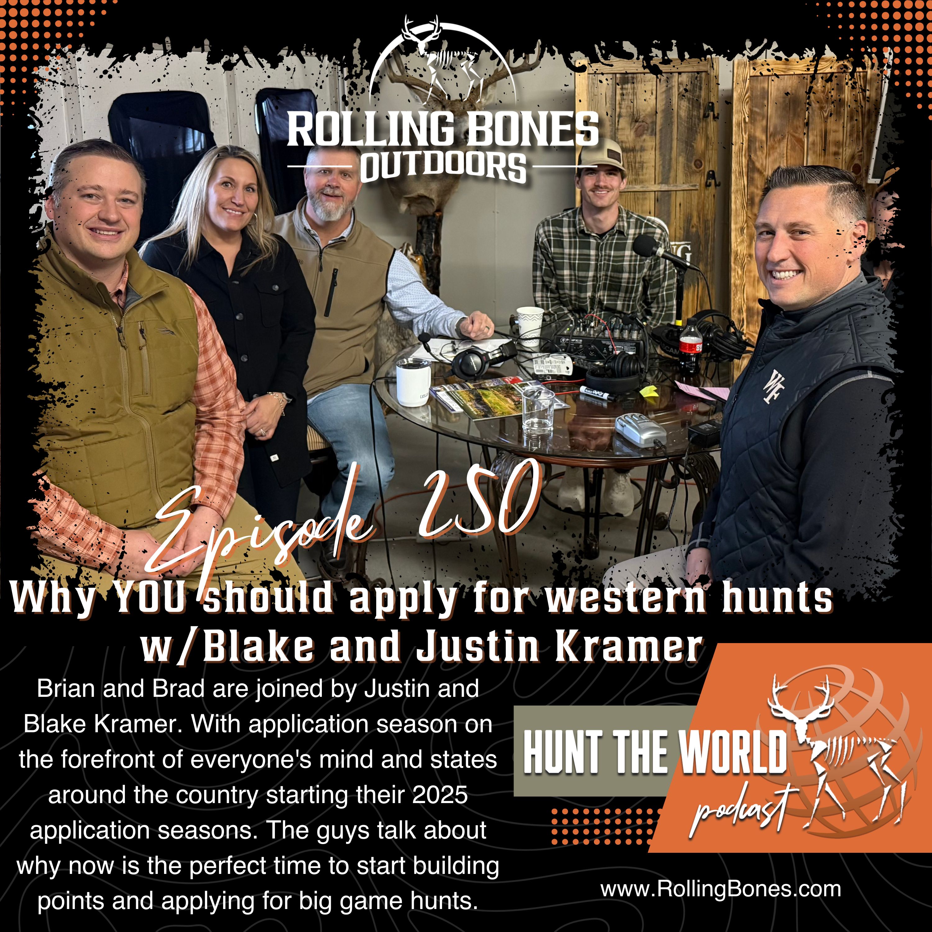 HTW-Ep 250 Why YOU should apply for western hunts W/Blake and Justin Kramer