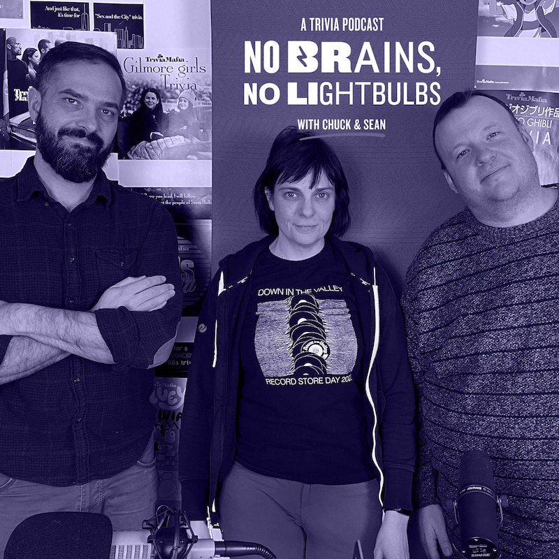Artwork for podcast No Brains, No Lightbulbs: A Trivia Podcast