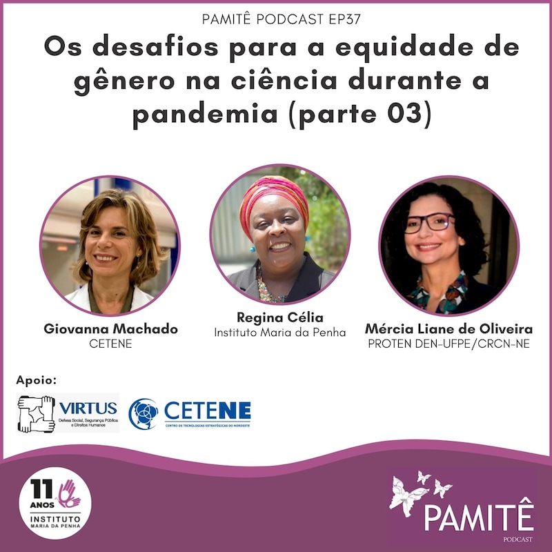 Artwork for podcast Pamitê｜Instituto Maria da Penha