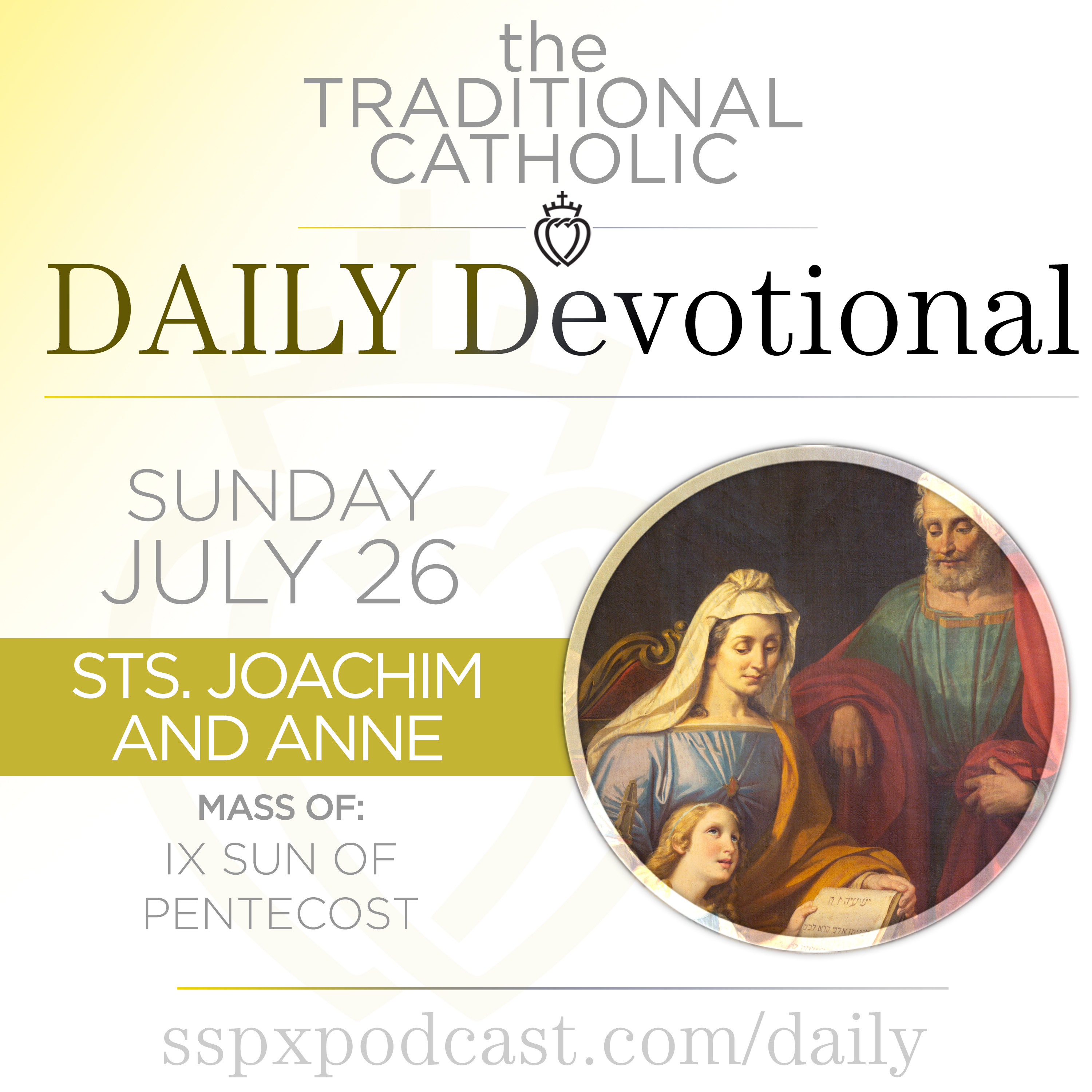 Jul 26 – IX Sun of Pentecost / Ss Joachim and Anne episode artwork