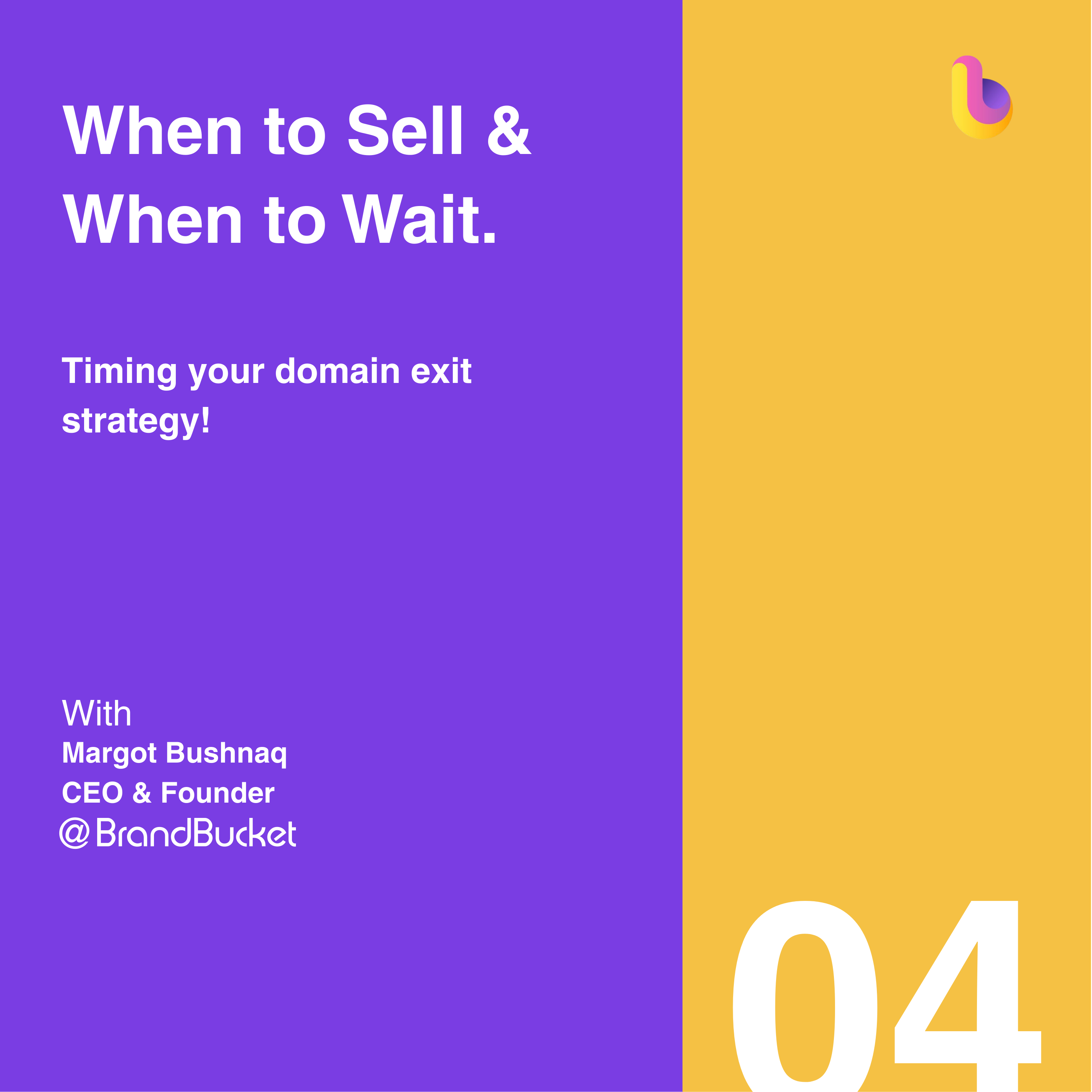 When to Sell a Domain (And When to Hold for More Value) episode artwork