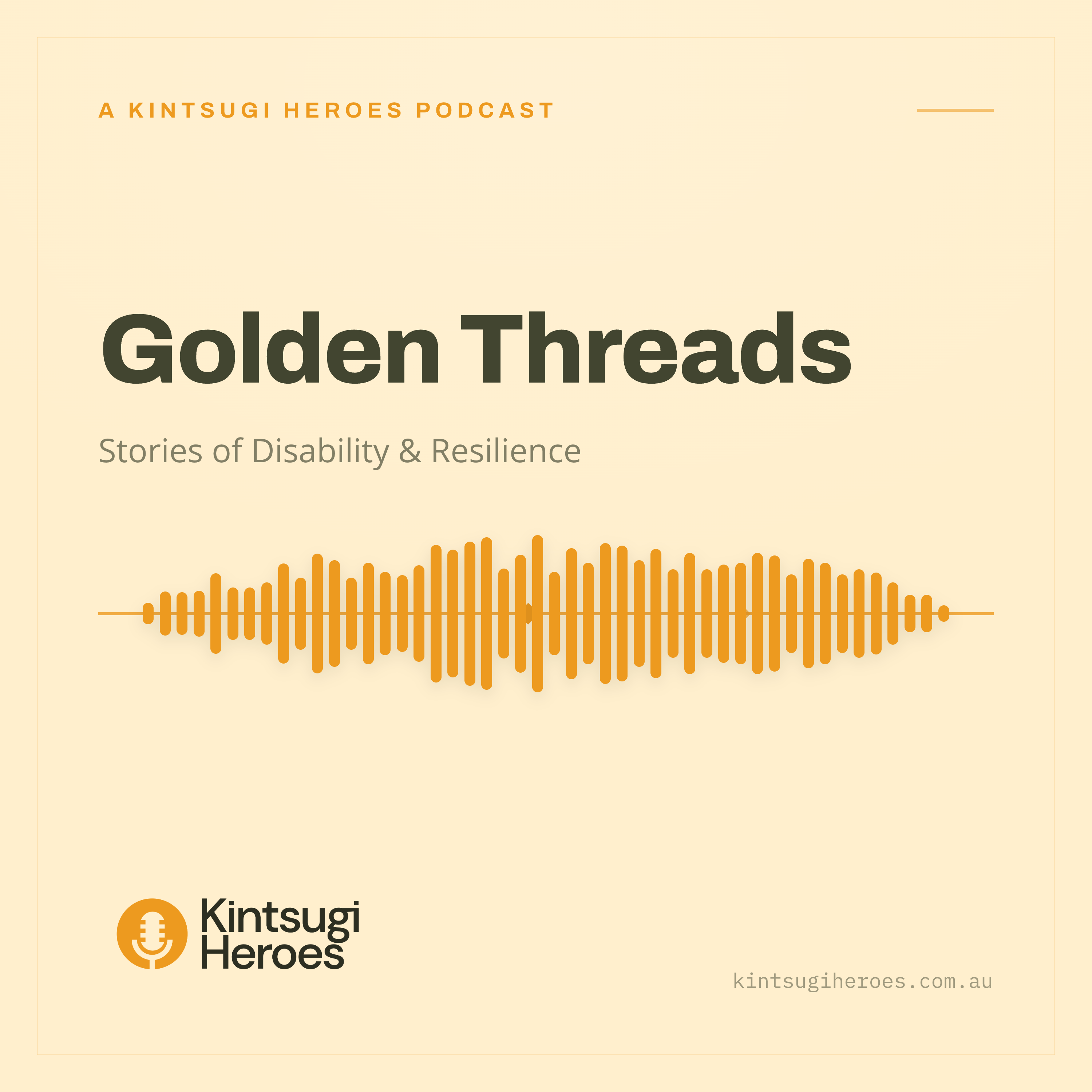 Artwork for Golden Threads: Stories of Disability & Resilience