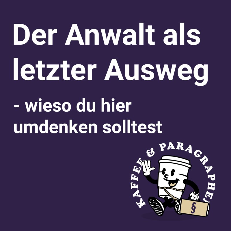 Artwork for podcast Kaffee & Paragraphen