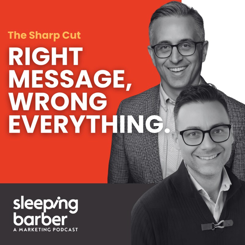 Artwork for podcast Sleeping Barber - A Marketing Podcast