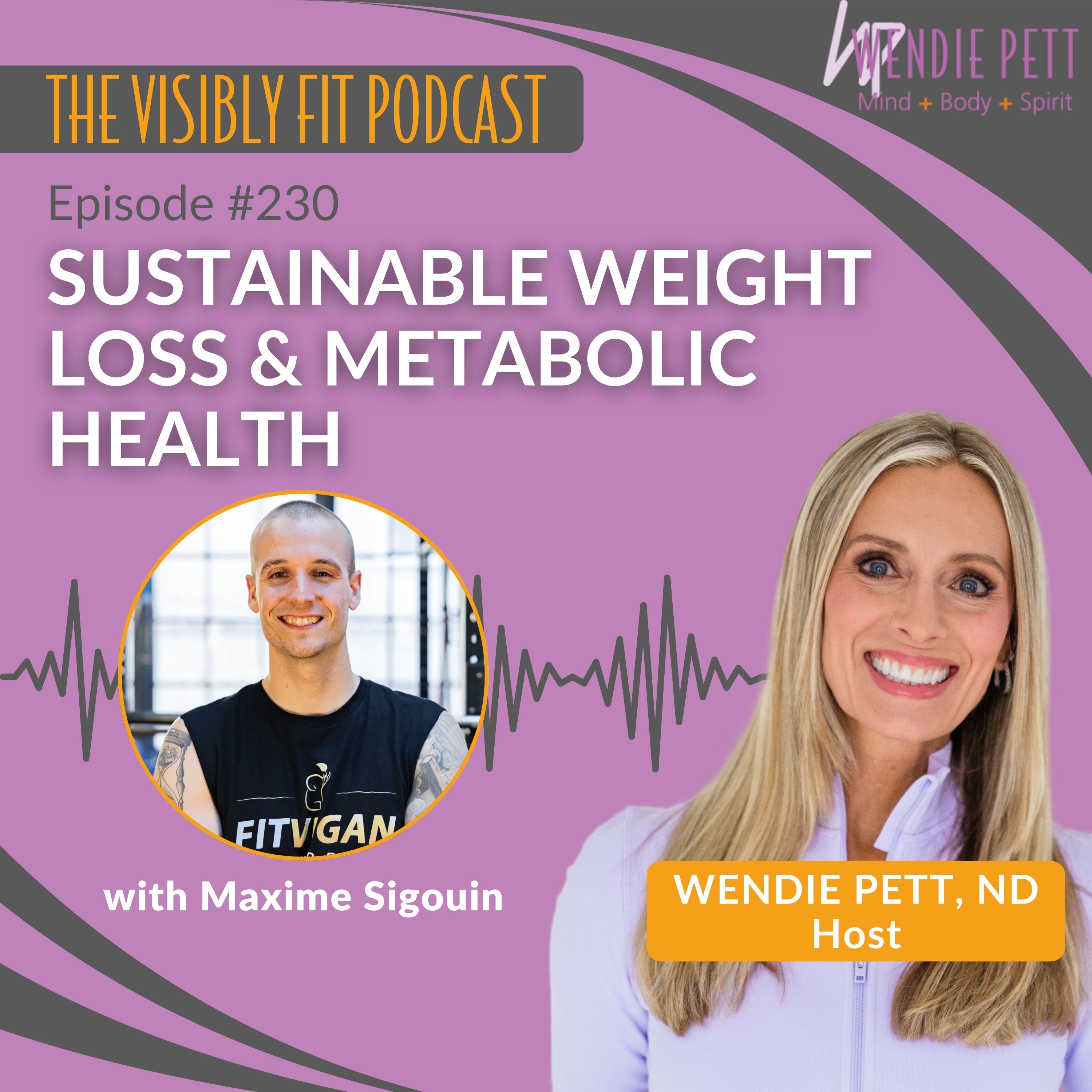 Episode 230: Sustainable Weight Loss & Metabolic Health with Maxime Sigouin episode artwork